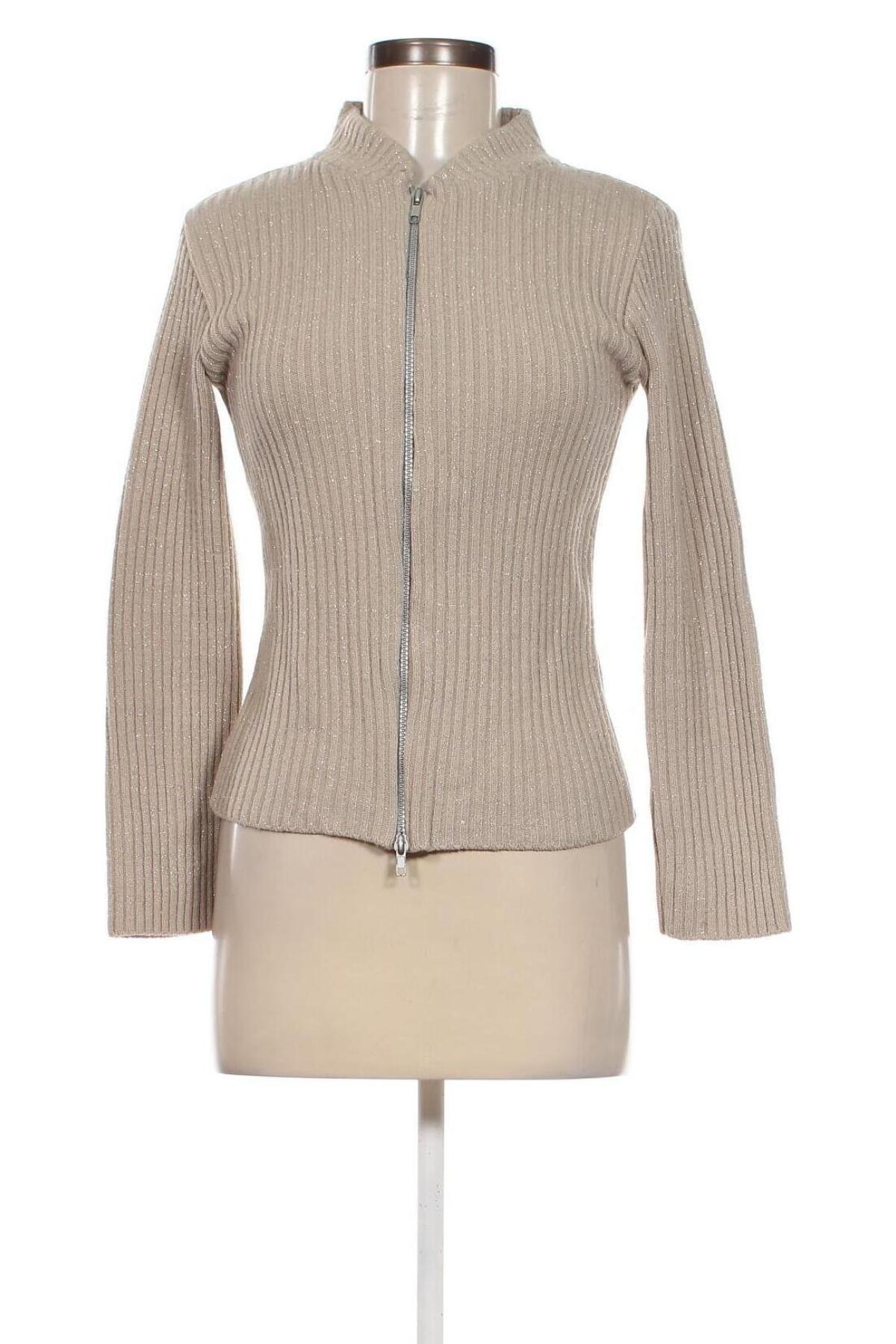 Damen Strickjacke, Größe M, Farbe Beige, Preis 11,99 €