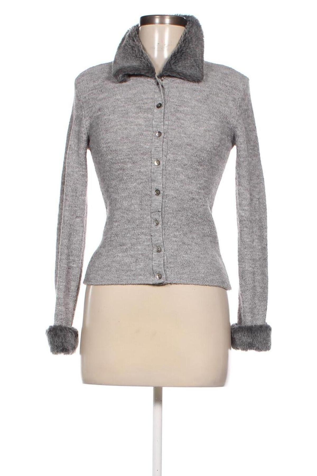 Damen Strickjacke, Größe S, Farbe Grau, Preis € 6,49