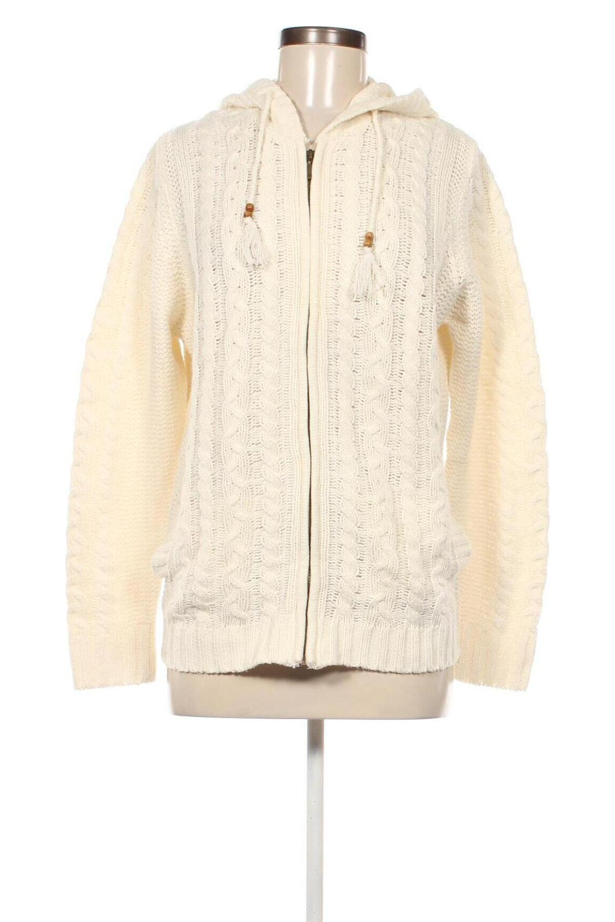 Cardigan de damă Atlas For Women, Mărime L, Culoare Ecru, Preț 33,99 Lei