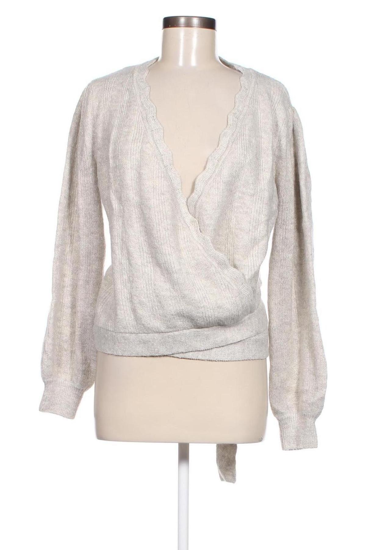 Damen Strickjacke Camaieu, Größe L, Farbe Beige, Preis € 7,49