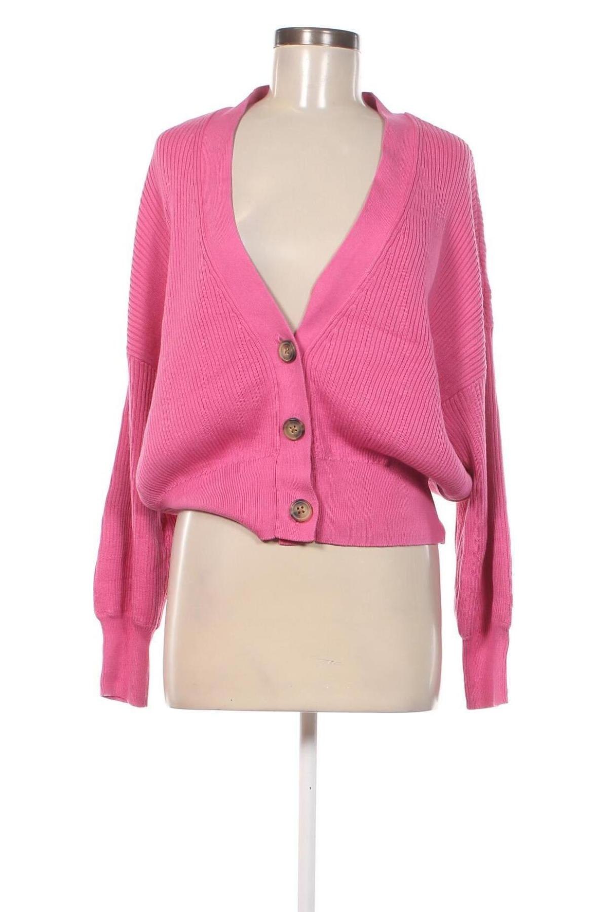 Damen Strickjacke Edc By Esprit, Größe S, Farbe Rosa, Preis 9,99 €