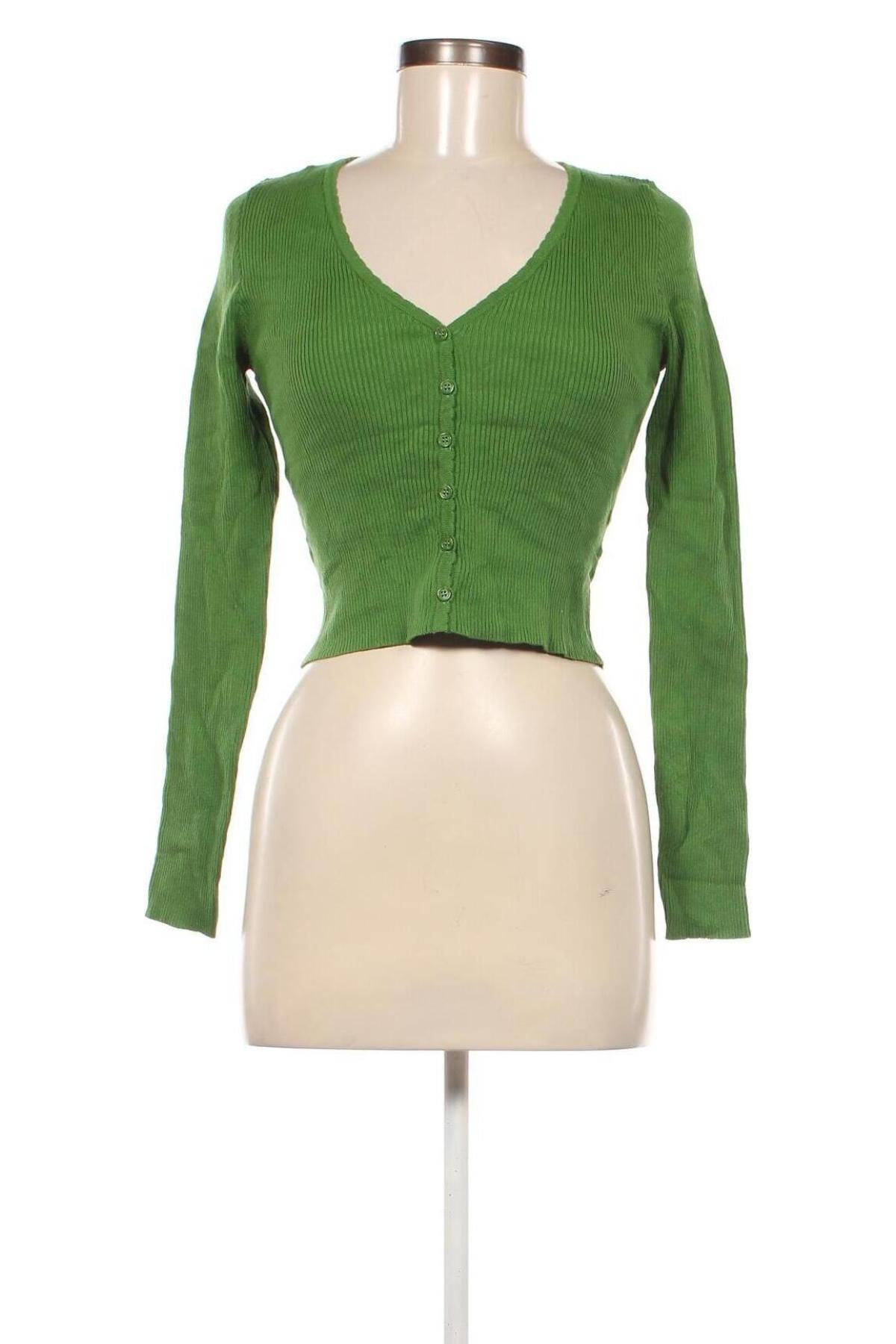 Cardigan de damă Forever 21, Mărime M, Culoare Verde, Preț 35,99 Lei