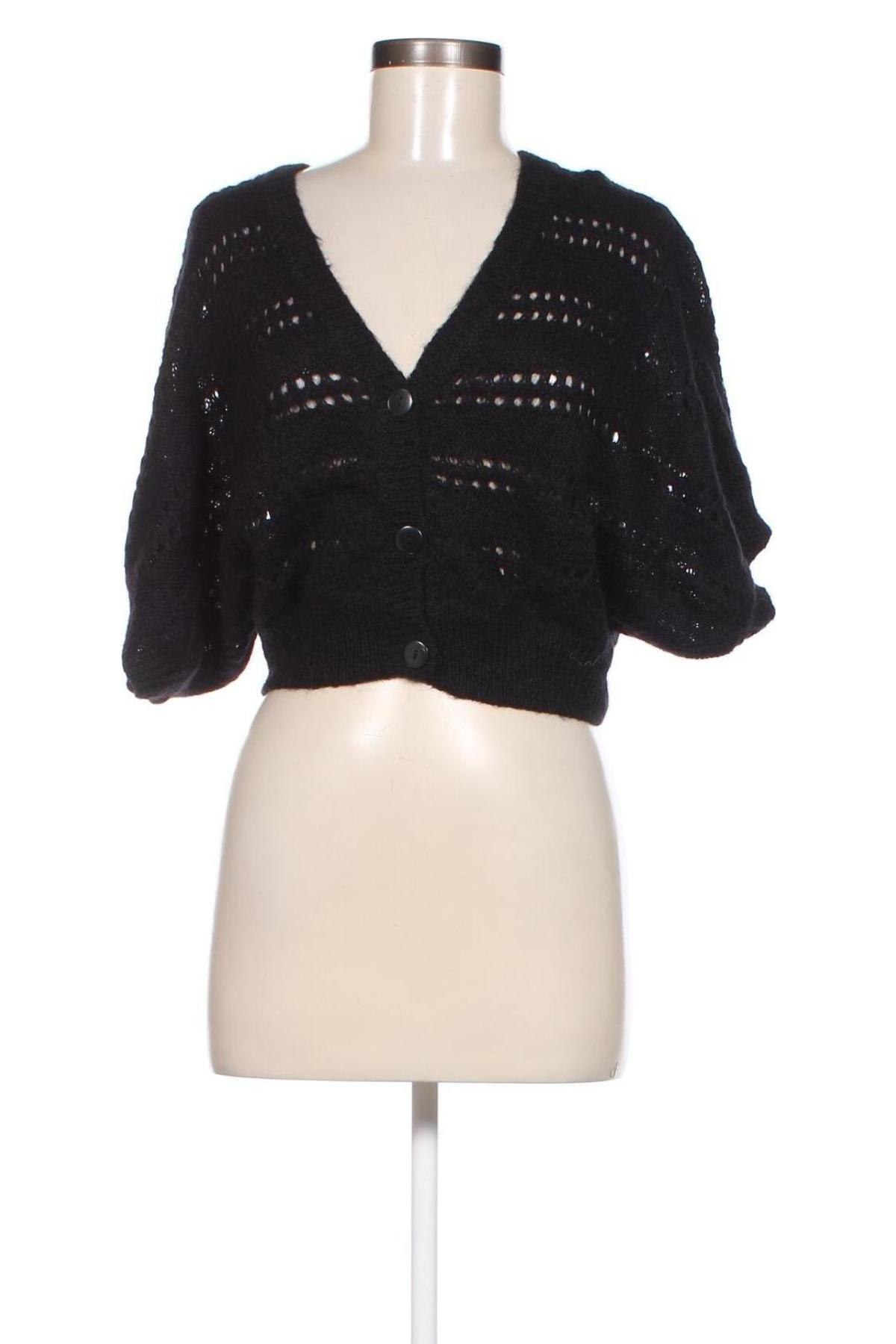 Cardigan de damă H&M, Mărime M, Culoare Negru, Preț 33,99 Lei