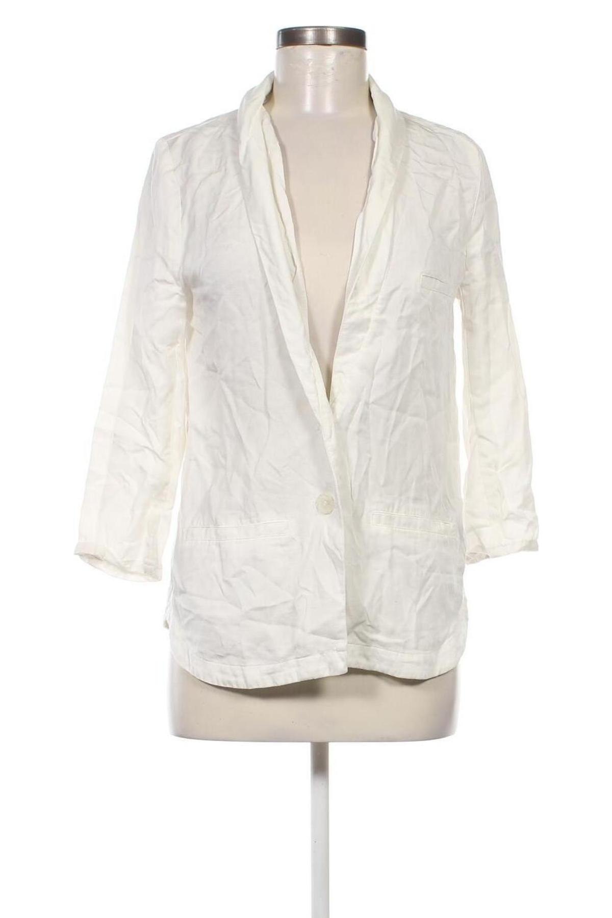 Cardigan de damă H&M Conscious Collection, Mărime S, Culoare Alb, Preț 19,99 Lei