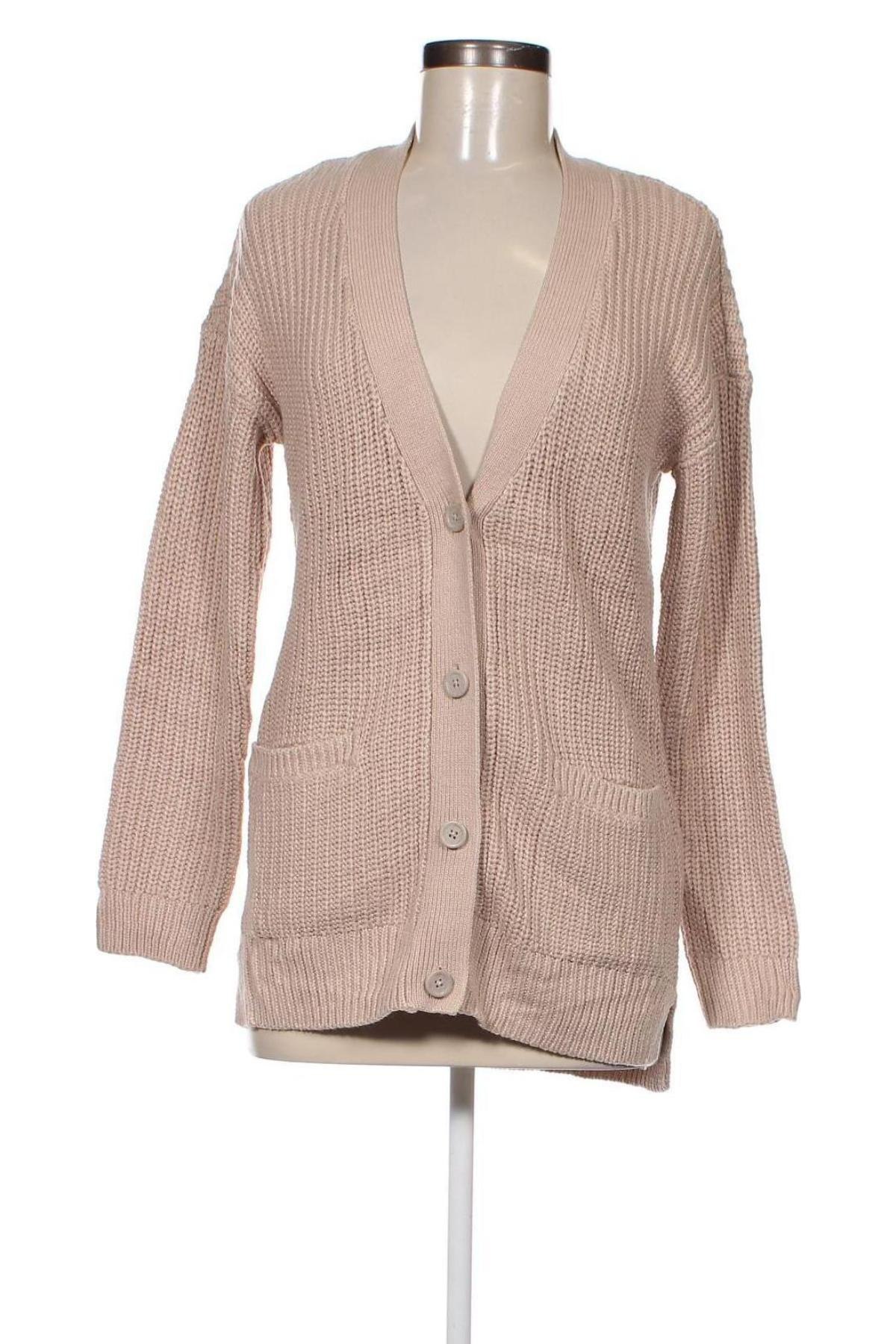 Cardigan de damă H&M Divided, Mărime XS, Culoare Bej, Preț 33,99 Lei