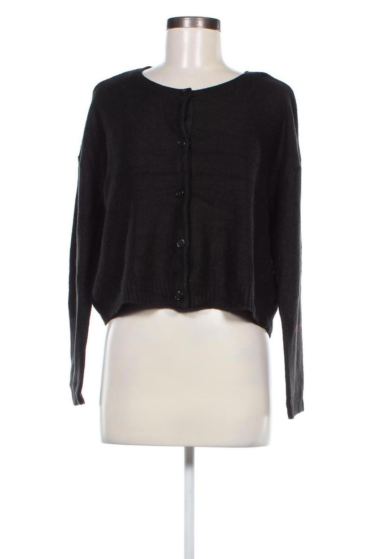 Cardigan de damă H&M Divided, Mărime L, Culoare Negru, Preț 20,99 Lei