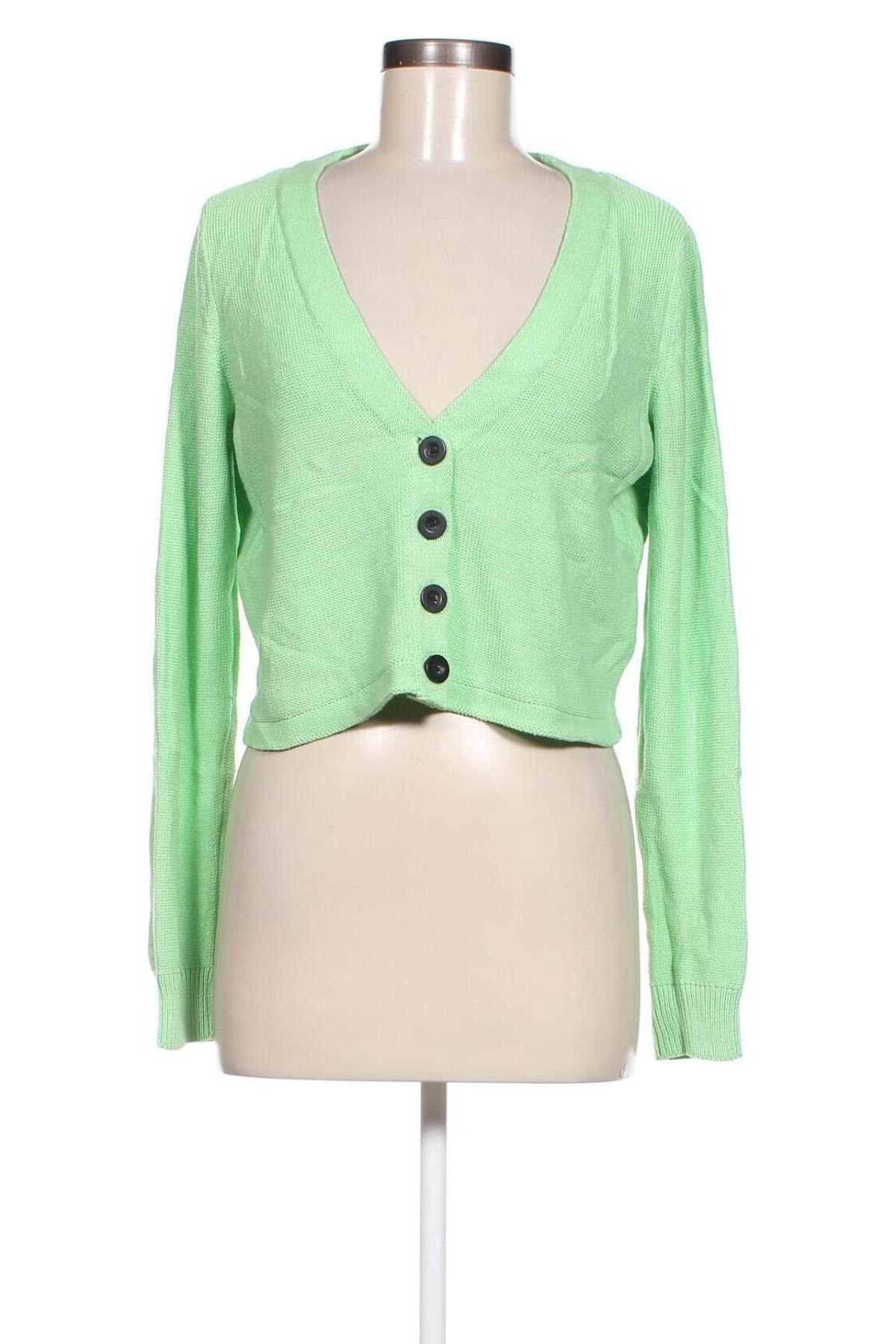 Cardigan de damă Noisy May, Mărime S, Culoare Verde, Preț 23,99 Lei