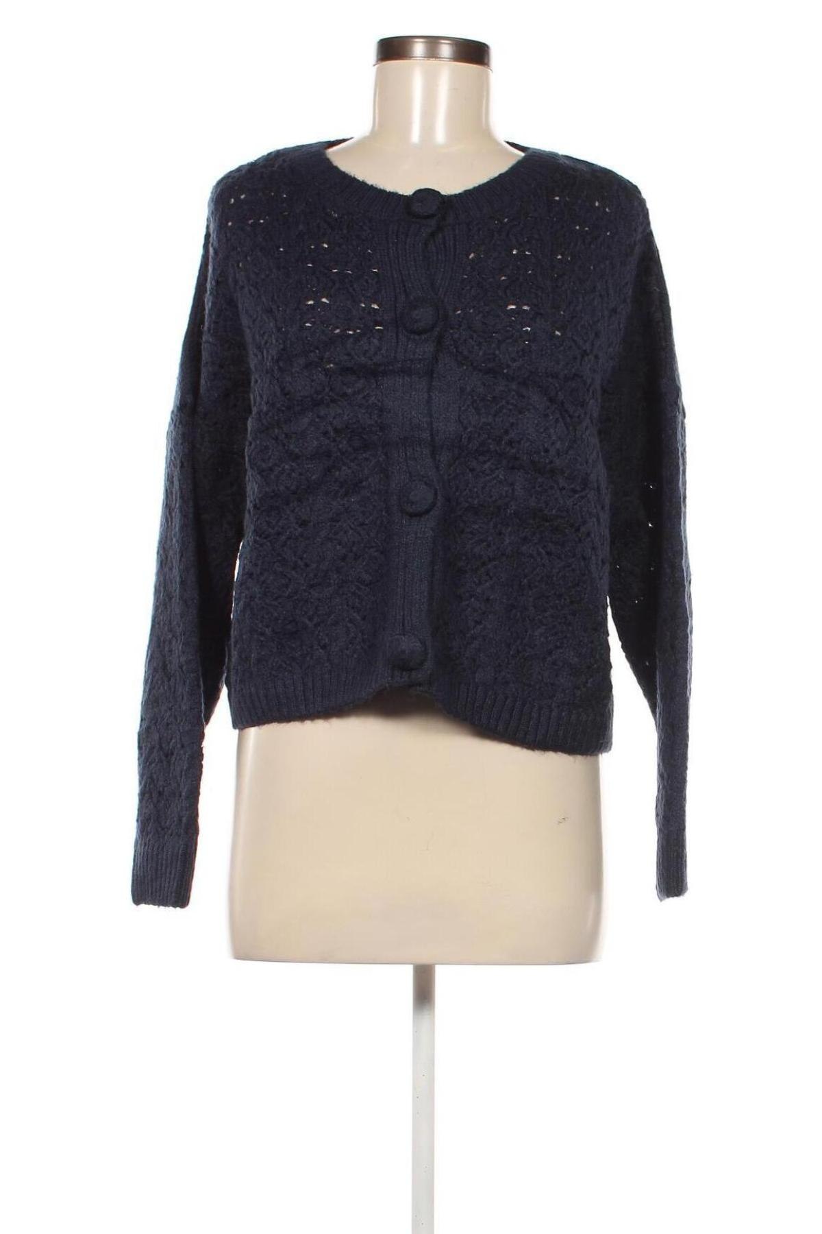 Cardigan de damă Pimkie, Mărime L, Culoare Albastru, Preț 28,99 Lei