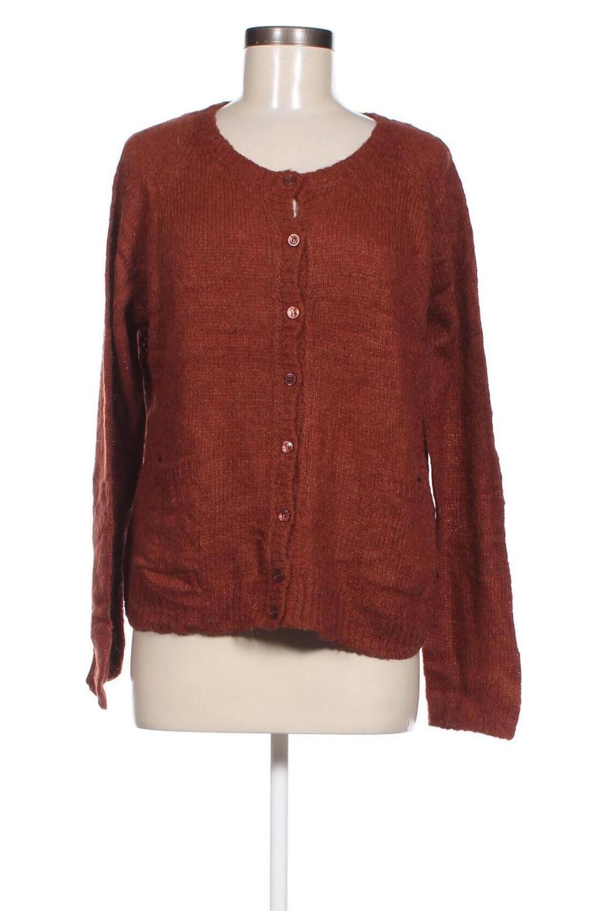 Cardigan de damă River Island, Mărime M, Culoare Maro, Preț 24,99 Lei