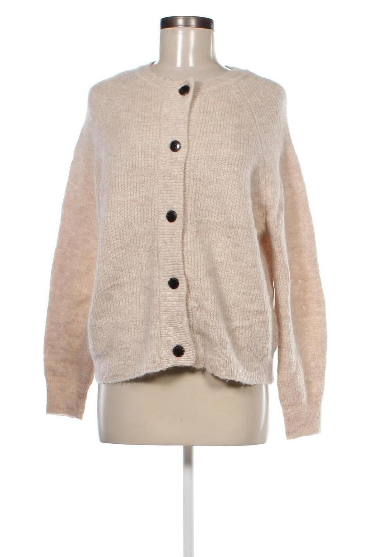 Damen Strickjacke Selected Femme, Größe S, Farbe Beige, Preis € 13,99