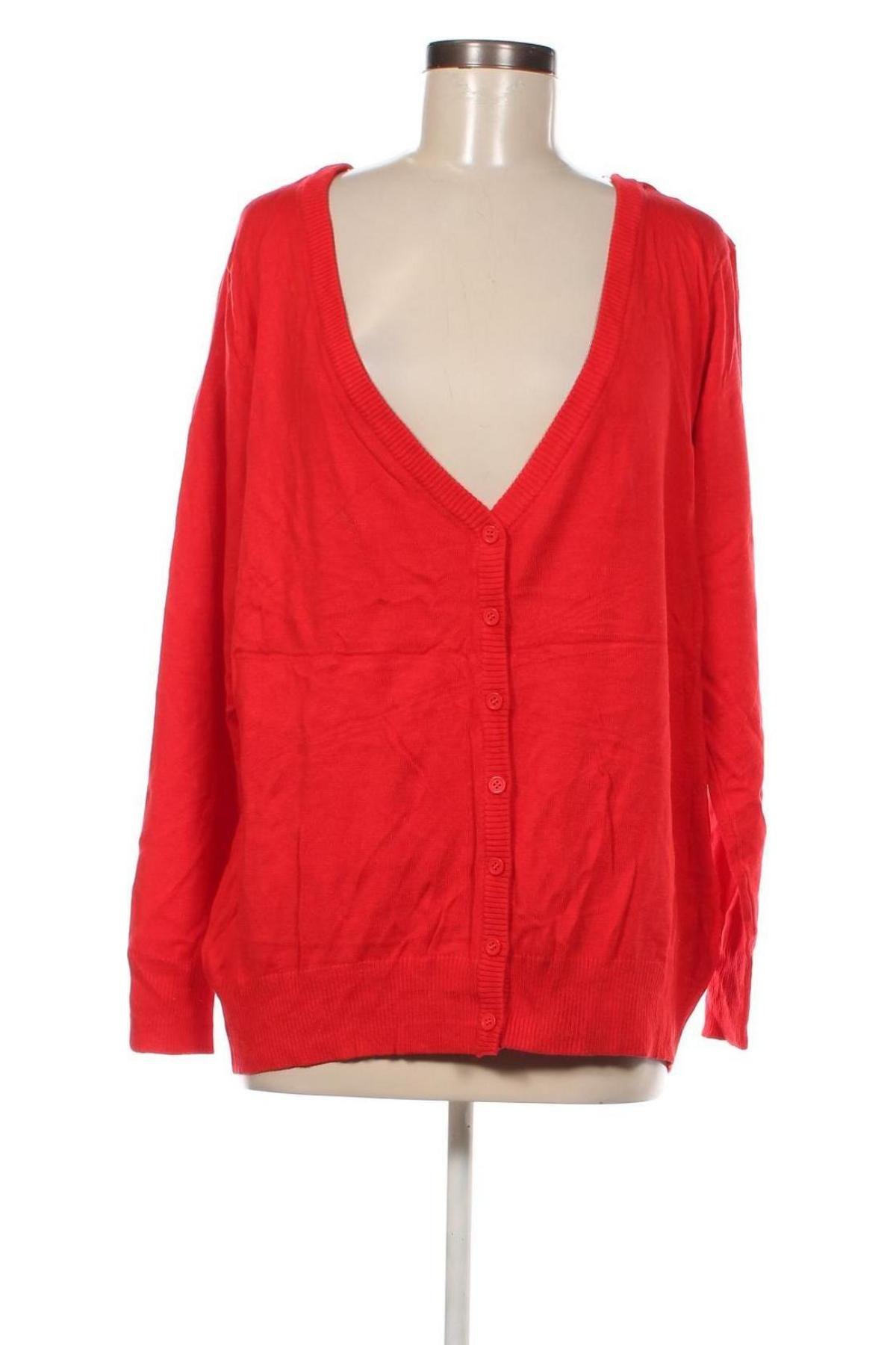 Damen Strickjacke Seppala, Größe XL, Farbe Rot, Preis 7,49 €