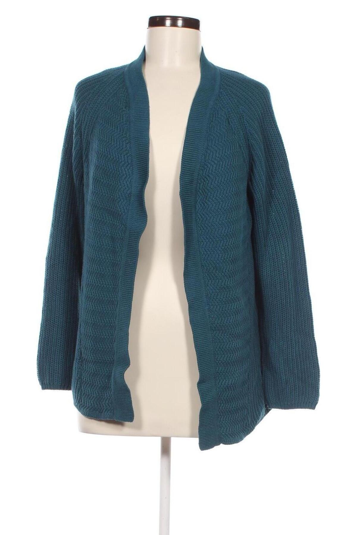 Damen Strickjacke Sheego, Größe M, Farbe Grün, Preis 11,99 €