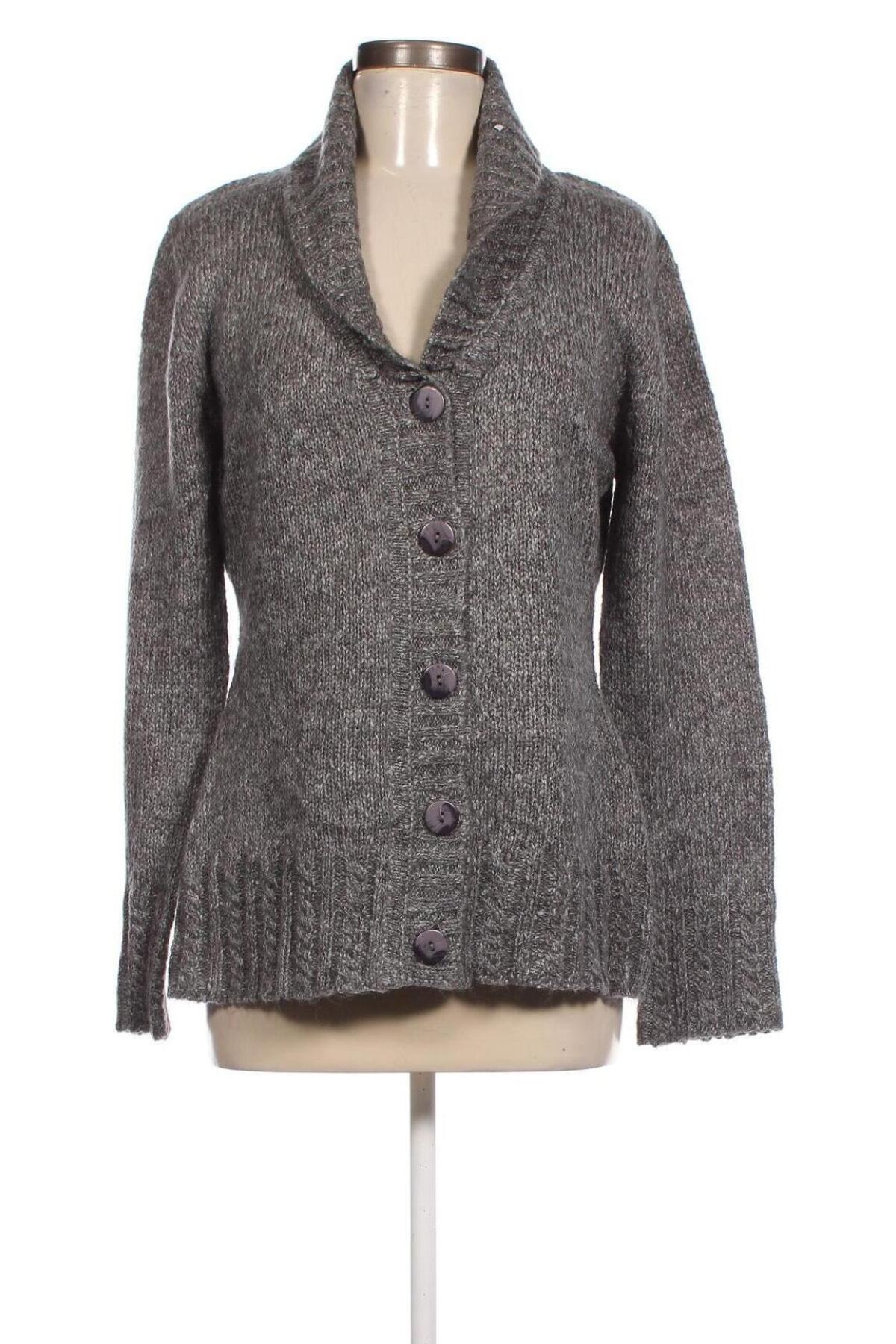 Damen Strickjacke Trend, Größe L, Farbe Grau, Preis € 6,49