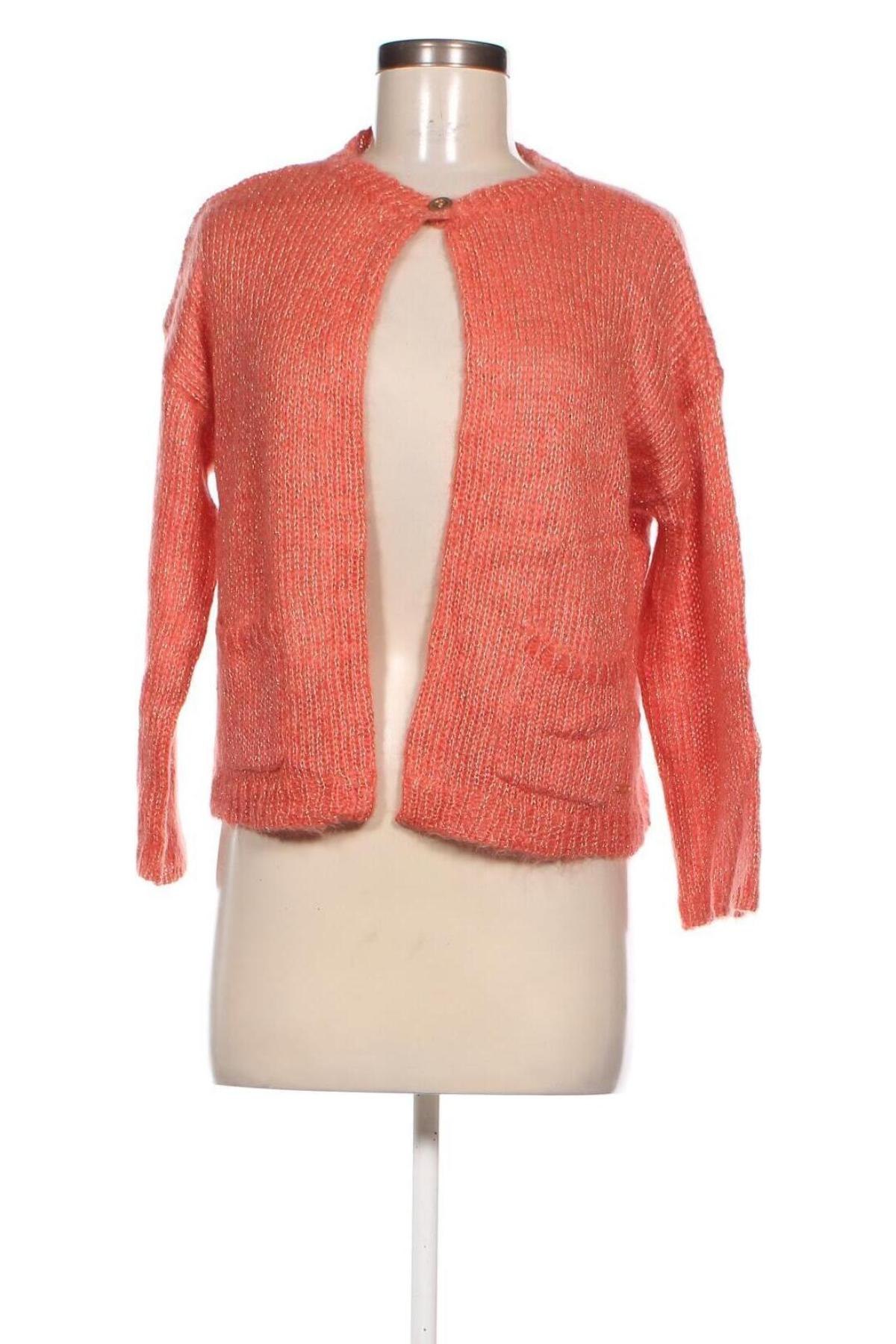 Cardigan de damă Xandres, Mărime S, Culoare Portocaliu, Preț 31,99 Lei