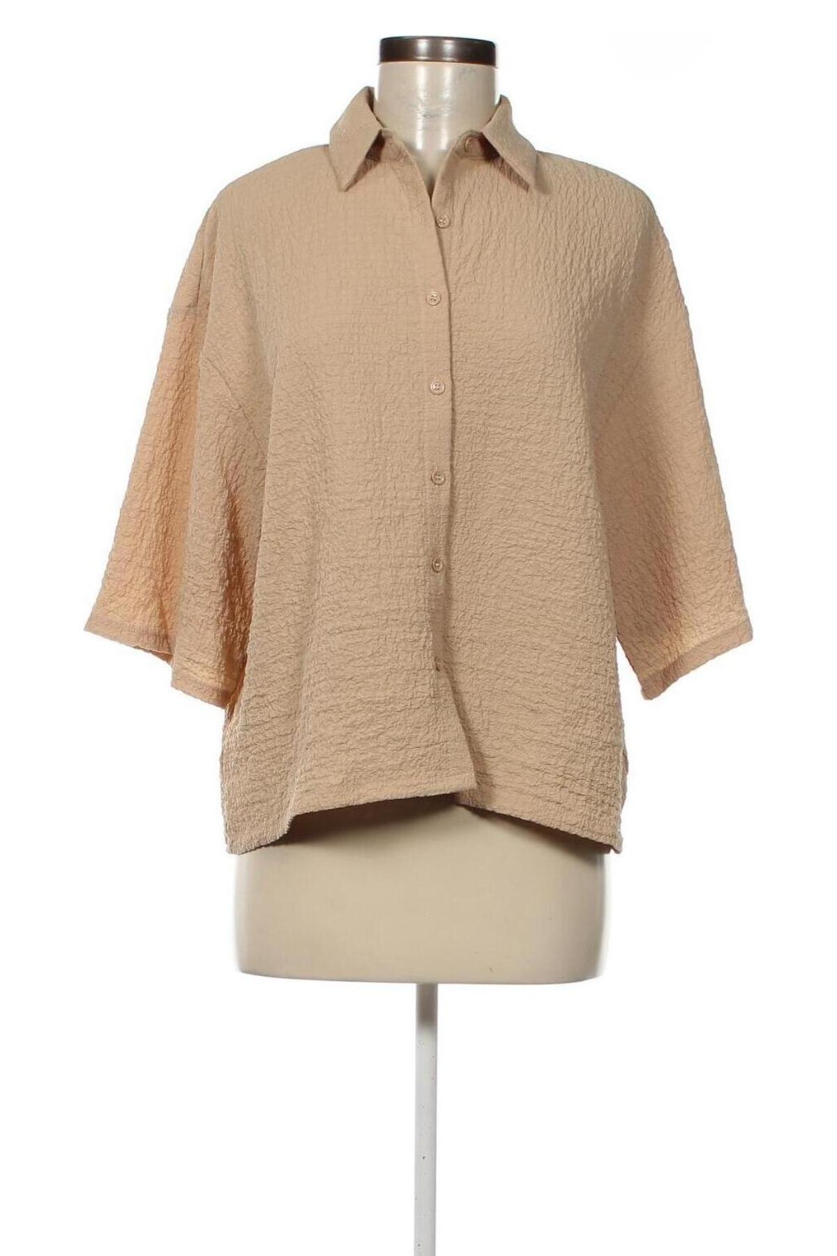 Damenbluse NA-KD, Größe M, Farbe Beige, Preis € 9,96