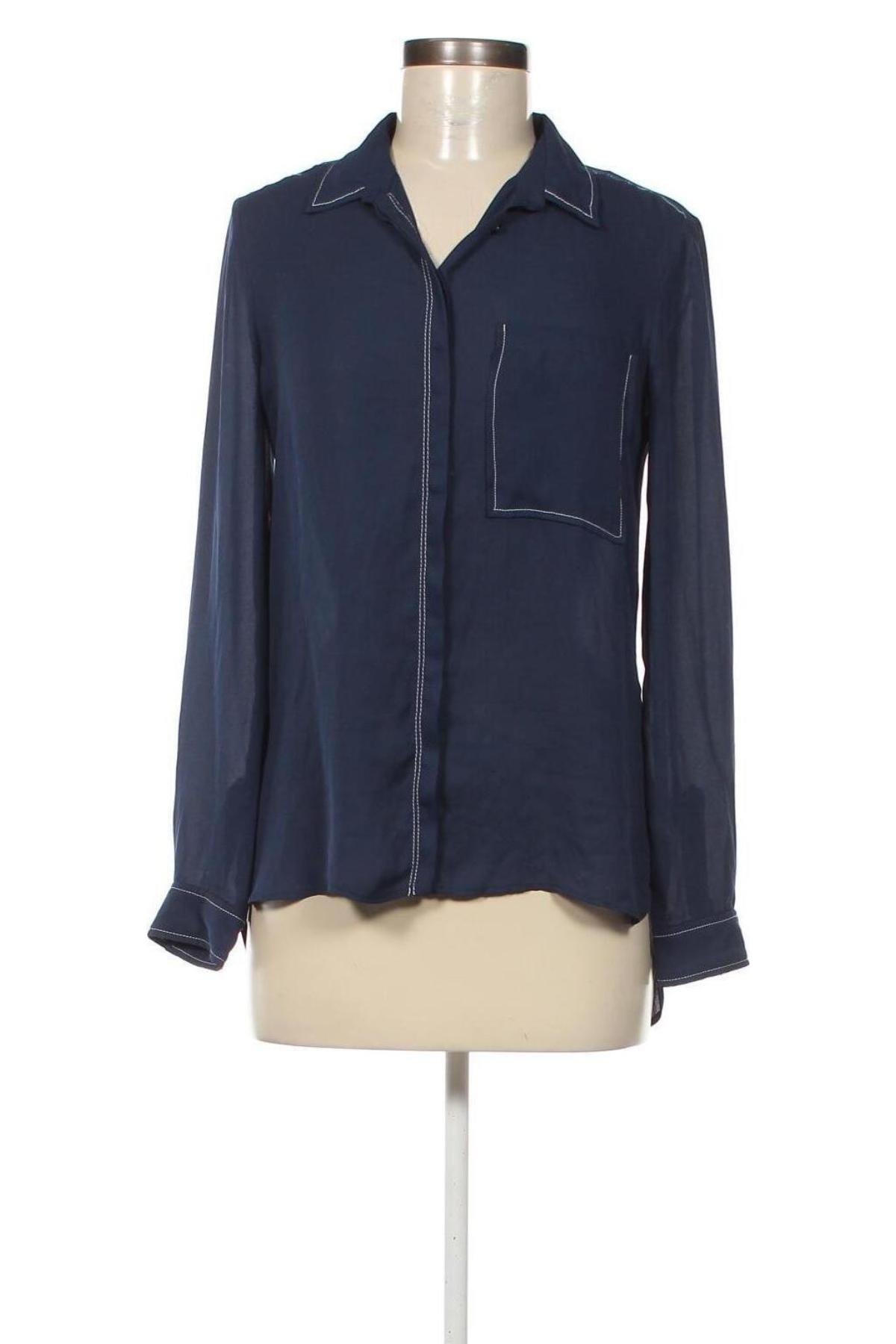 Damenbluse Zara, Größe S, Farbe Blau, Preis € 5,00