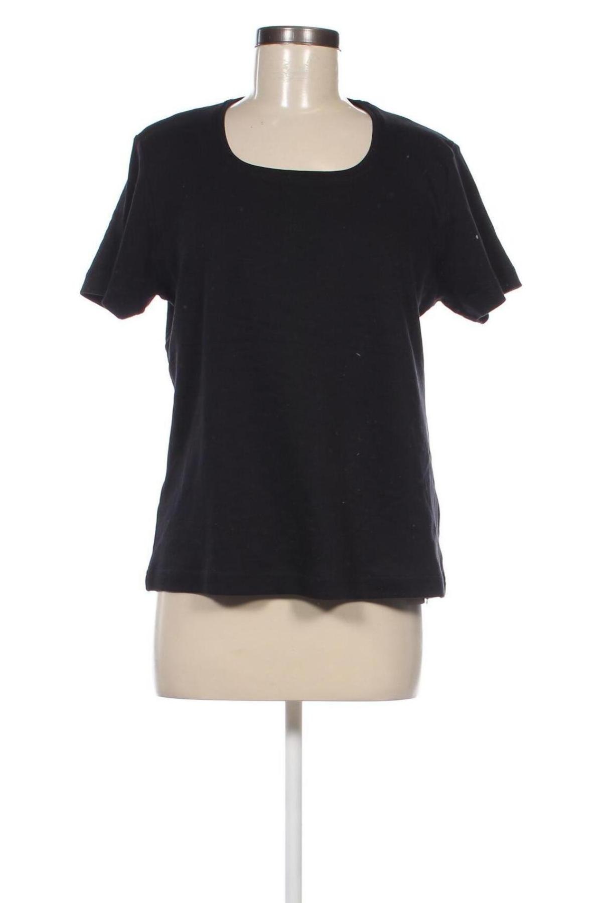 Γυναικείο t-shirt, Μέγεθος XL, Χρώμα Μαύρο, Τιμή 6,03 €