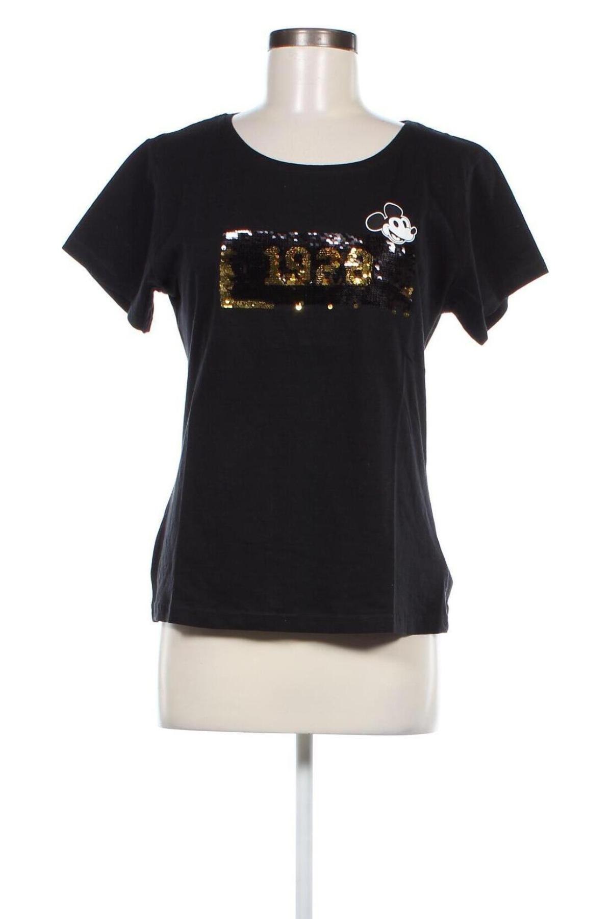 Damen T-Shirt Disney, Größe M, Farbe Schwarz, Preis 10,82 €