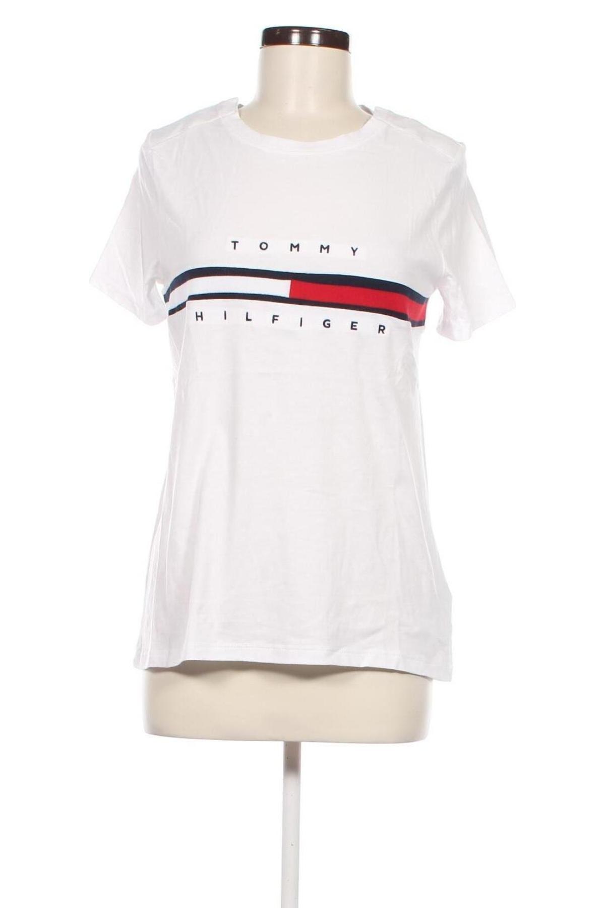 Tricou de femei Tommy Hilfiger, Mărime S, Culoare Alb, Preț 164,99 Lei