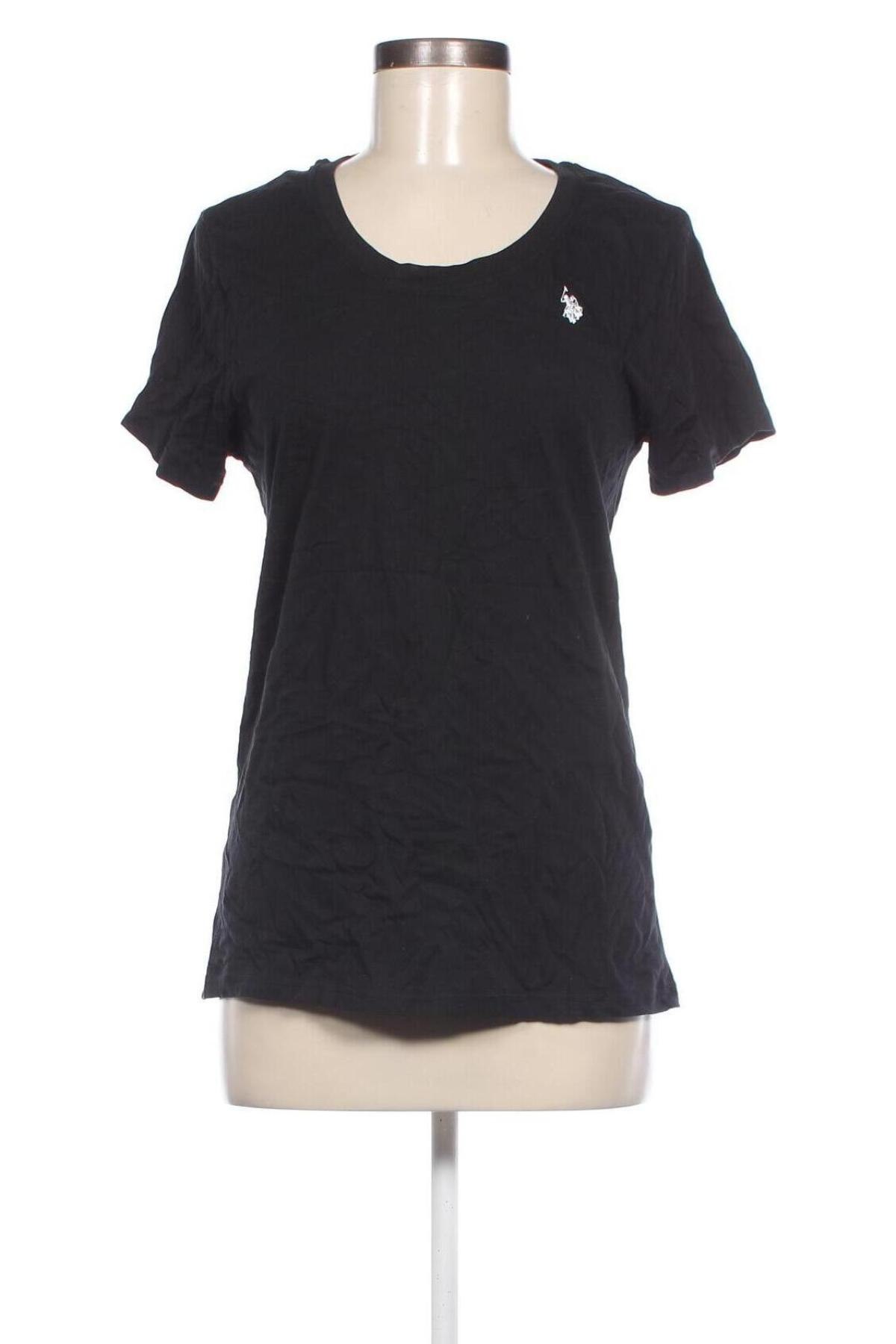 Damen T-Shirt U.S. Polo Assn., Größe L, Farbe Schwarz, Preis € 18,79