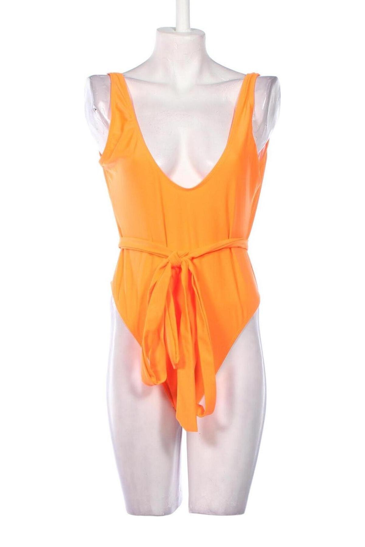 Damen-Badeanzug Boohoo, Größe XL, Farbe Orange, Preis € 7,99