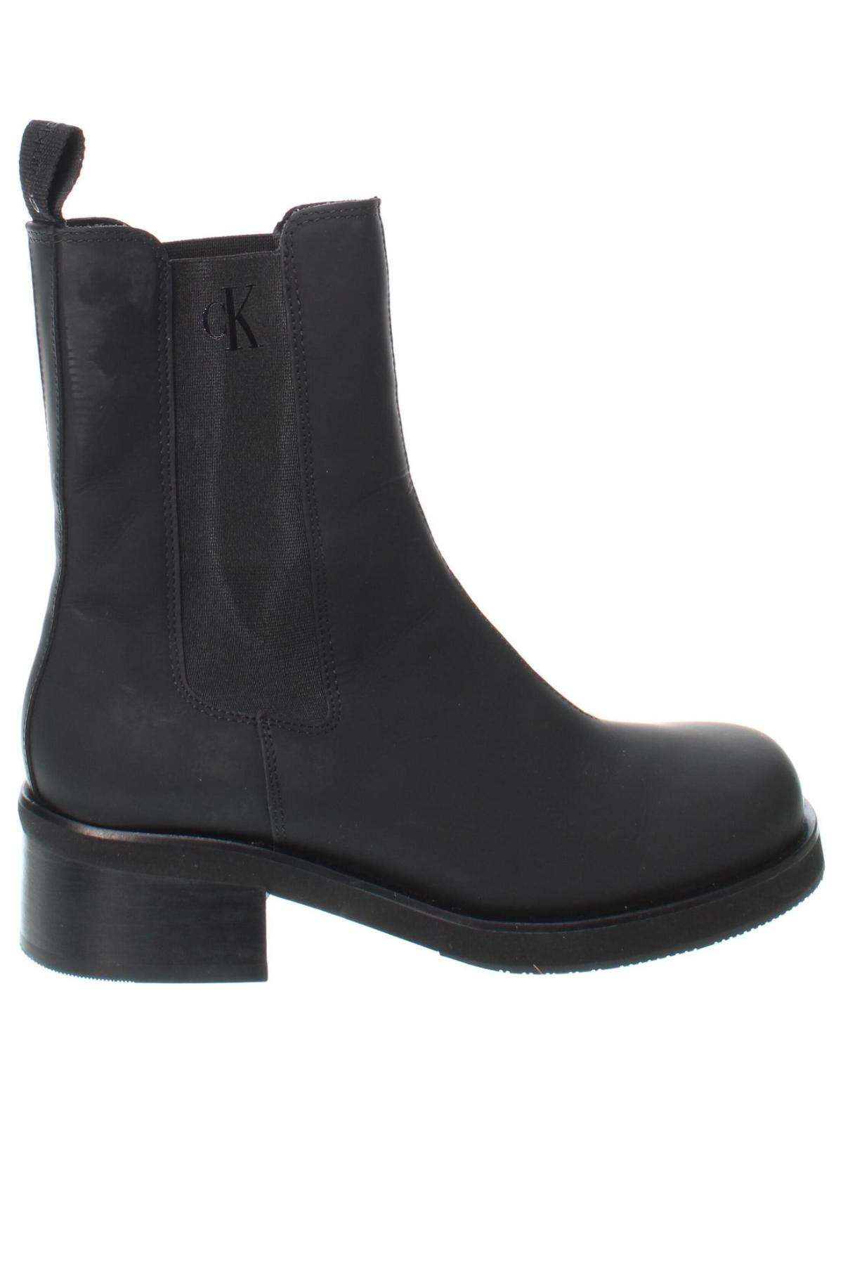 Damen Stiefeletten Calvin Klein, Größe 38, Farbe Schwarz, Preis 218,79 €