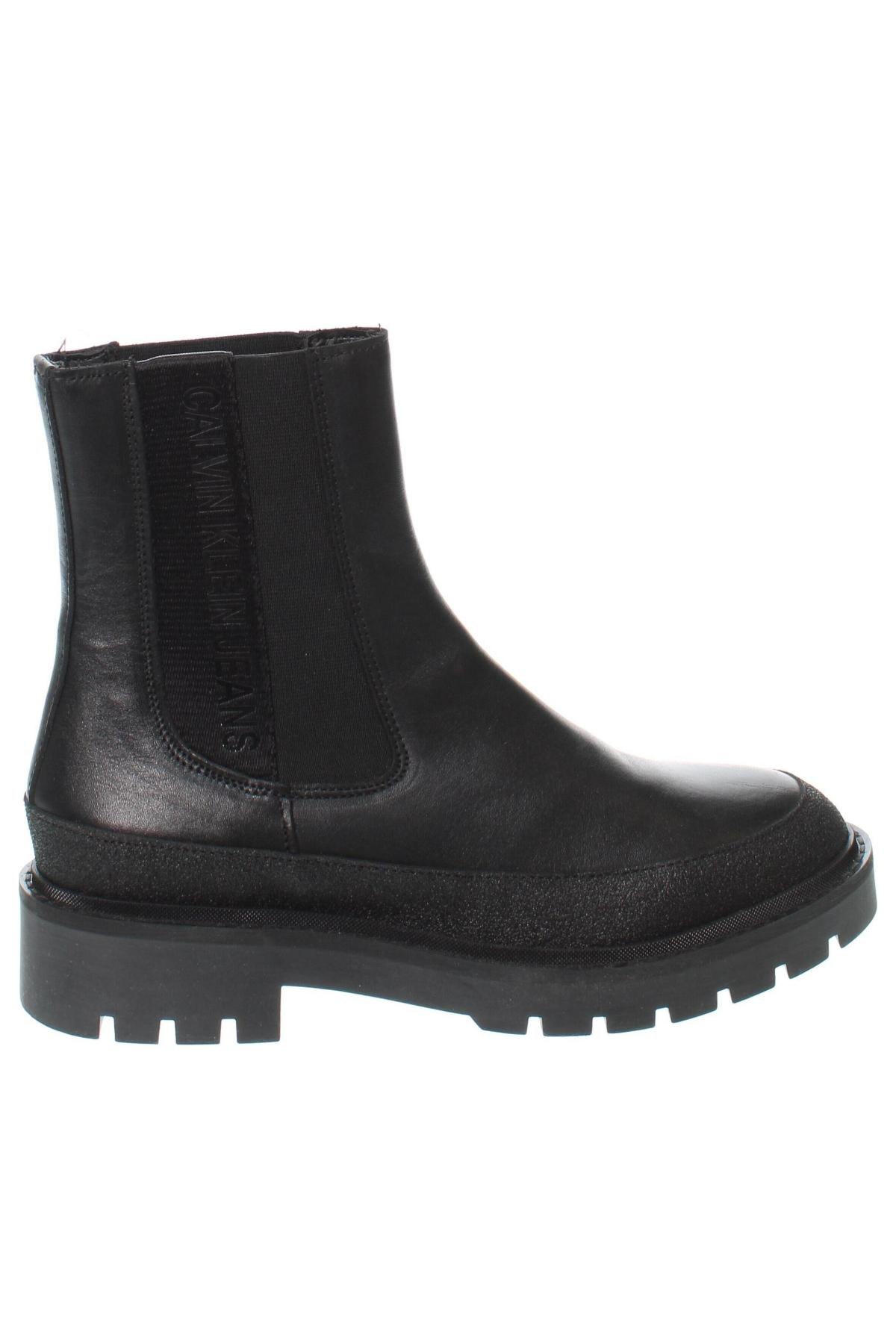 Botine de damă Calvin Klein Jeans, Mărime 39, Culoare Negru, Preț 485,99 Lei