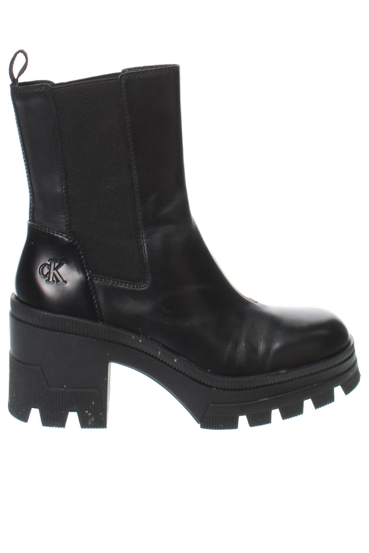 Botine de damă Calvin Klein Jeans, Mărime 38, Culoare Negru, Preț 445,99 Lei