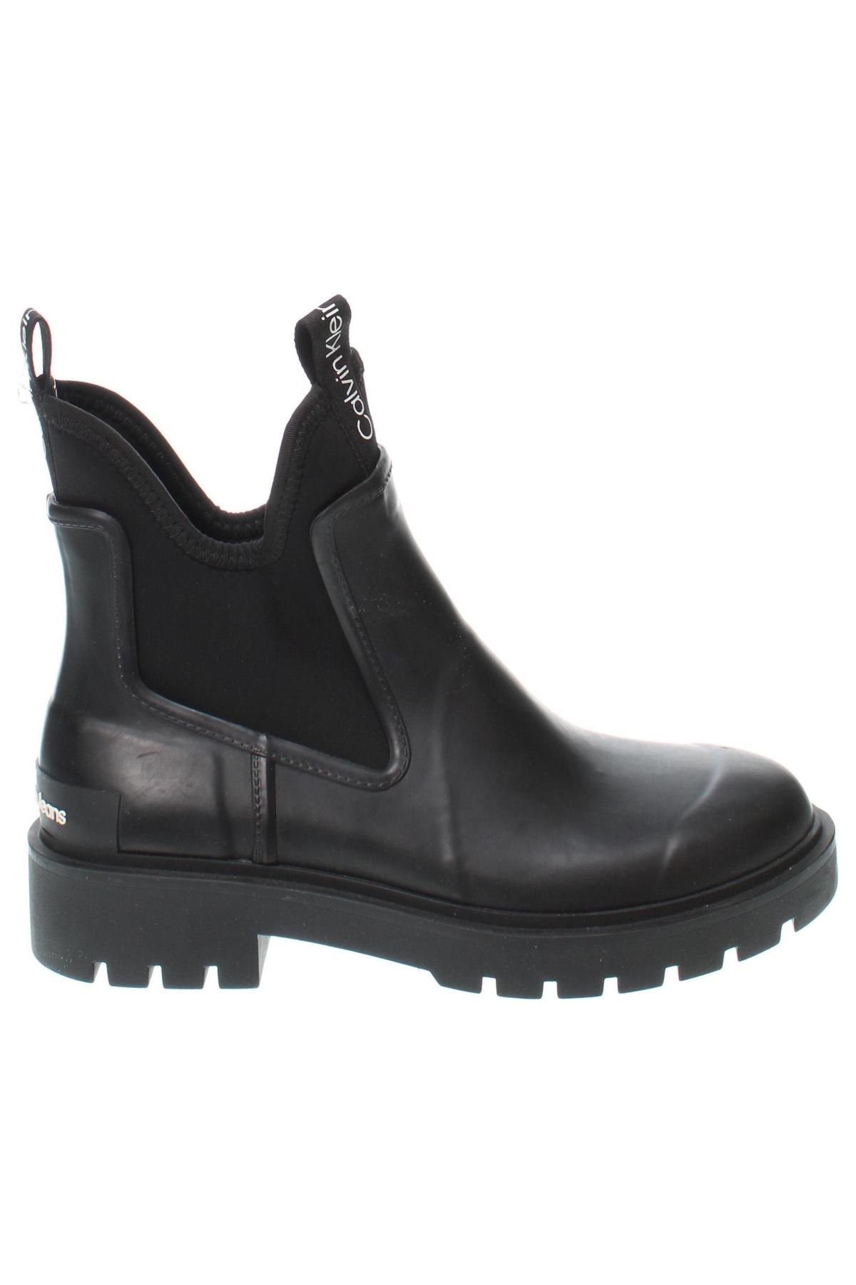 Botine de damă Calvin Klein Jeans, Mărime 39, Culoare Negru, Preț 628,49 Lei