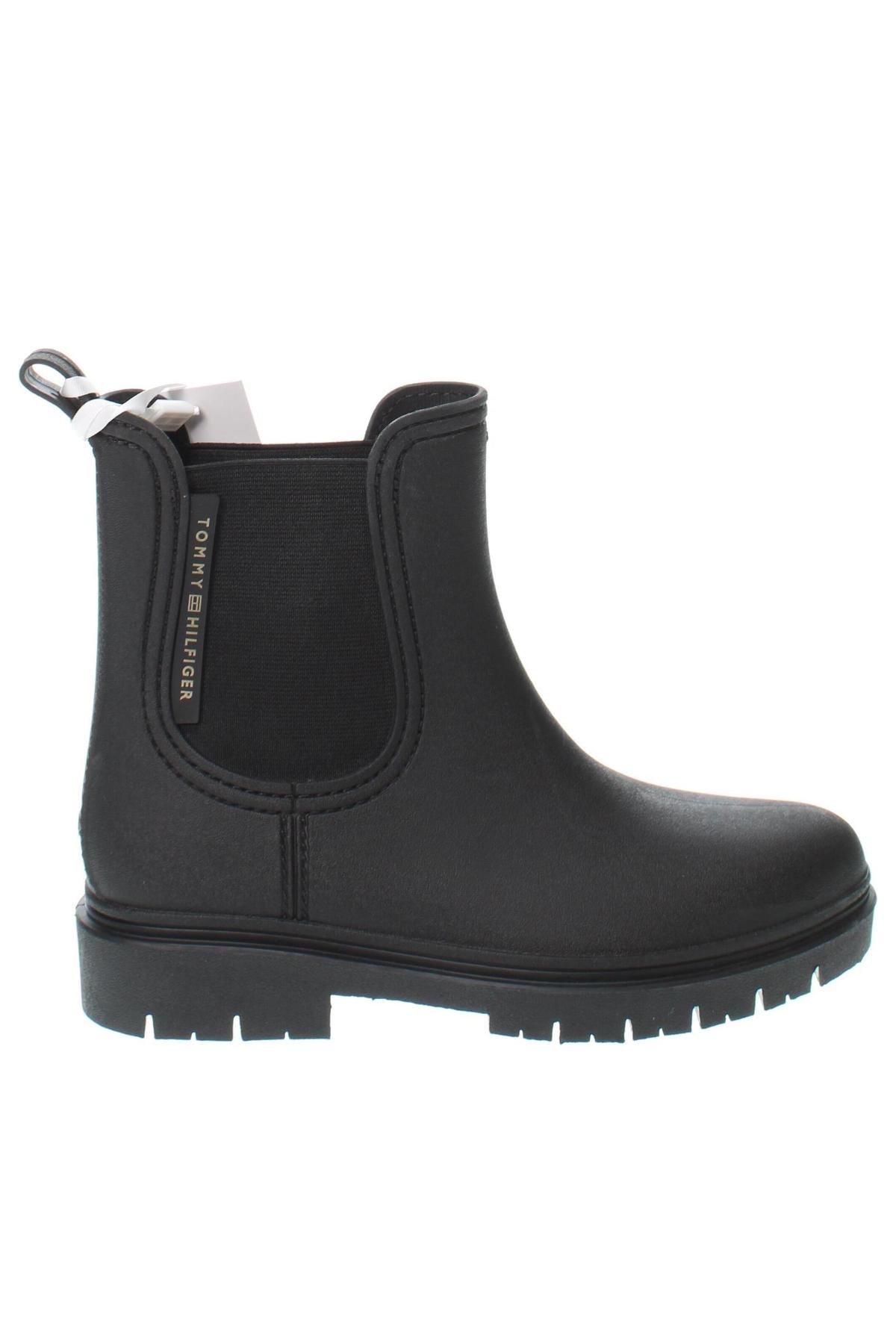 Botine de damă Tommy Hilfiger, Mărime 36, Culoare Negru, Preț 610,99 Lei