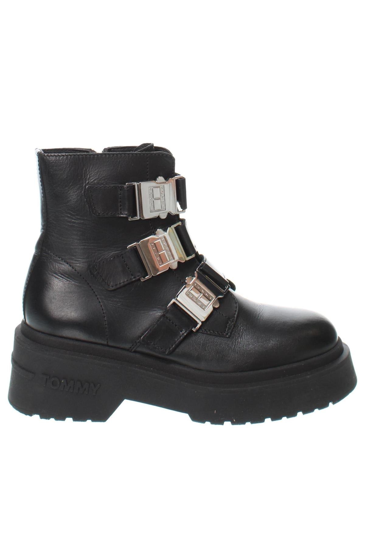 Damen Stiefeletten Tommy Hilfiger, Größe 38, Farbe Schwarz, Preis 145,99 €