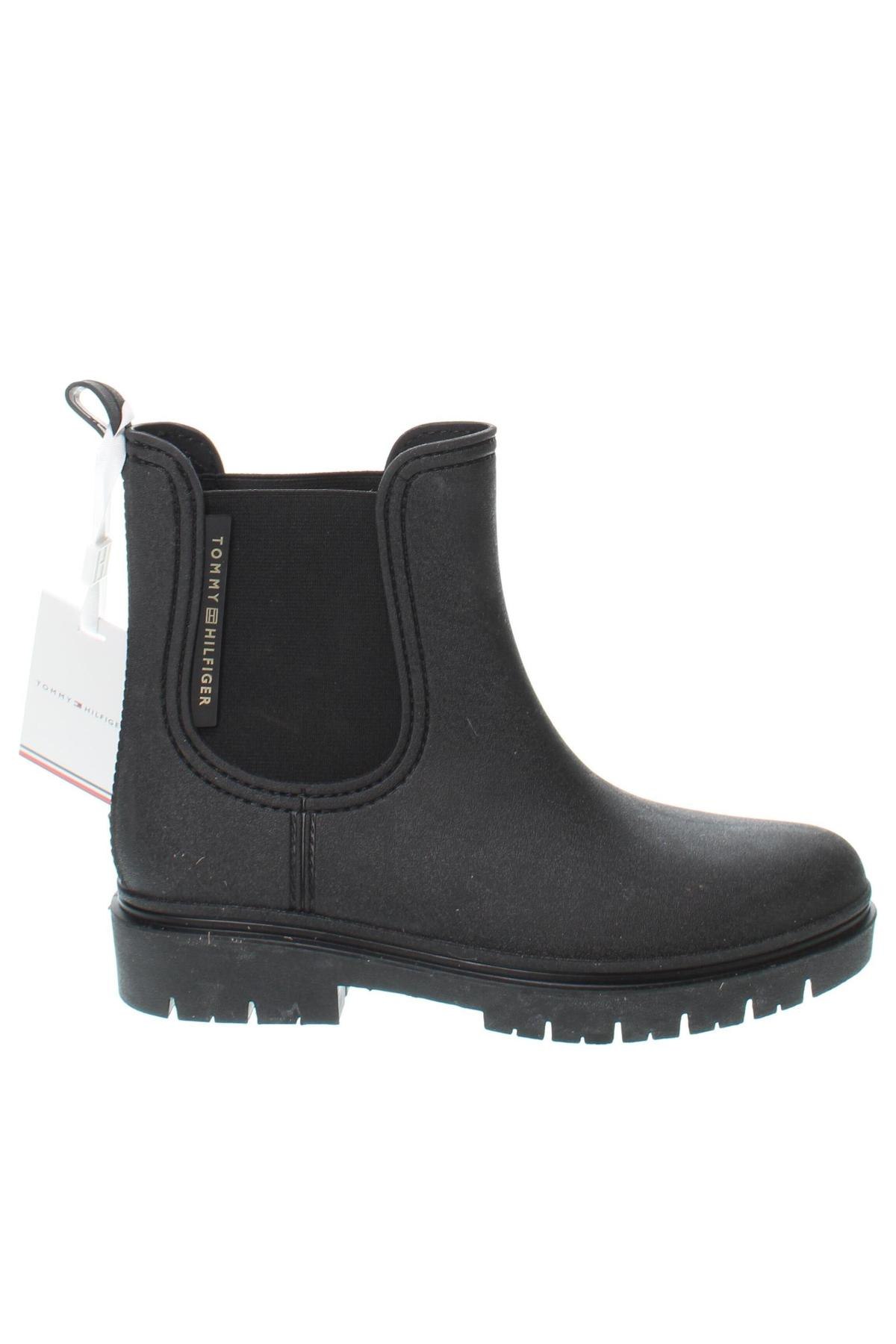 Botine de damă Tommy Hilfiger, Mărime 37, Culoare Negru, Preț 323,99 Lei