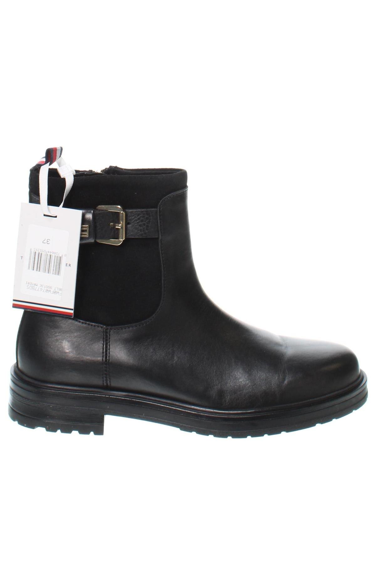 Botine de damă Tommy Hilfiger, Mărime 37, Culoare Negru, Preț 511,99 Lei