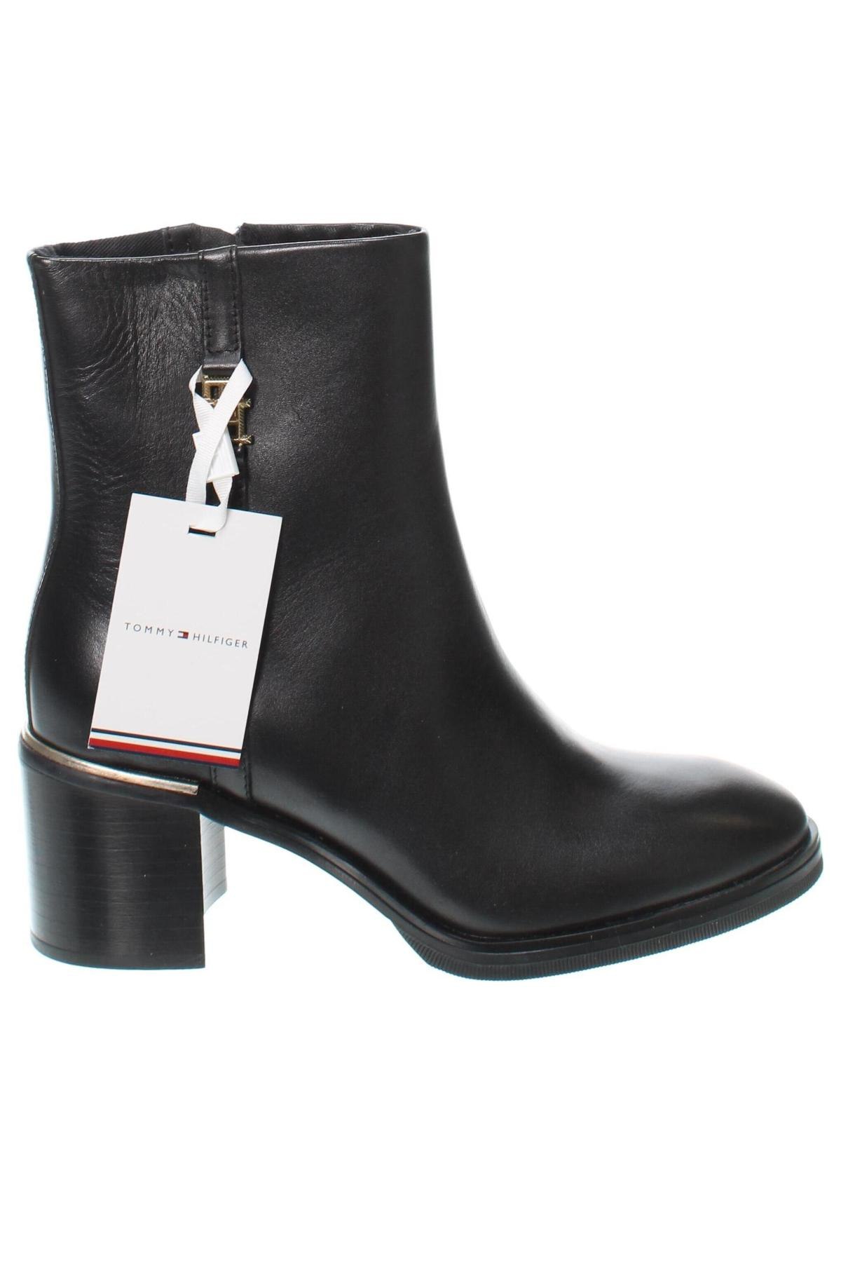 Botine de damă Tommy Hilfiger, Mărime 37, Culoare Negru, Preț 688,99 Lei