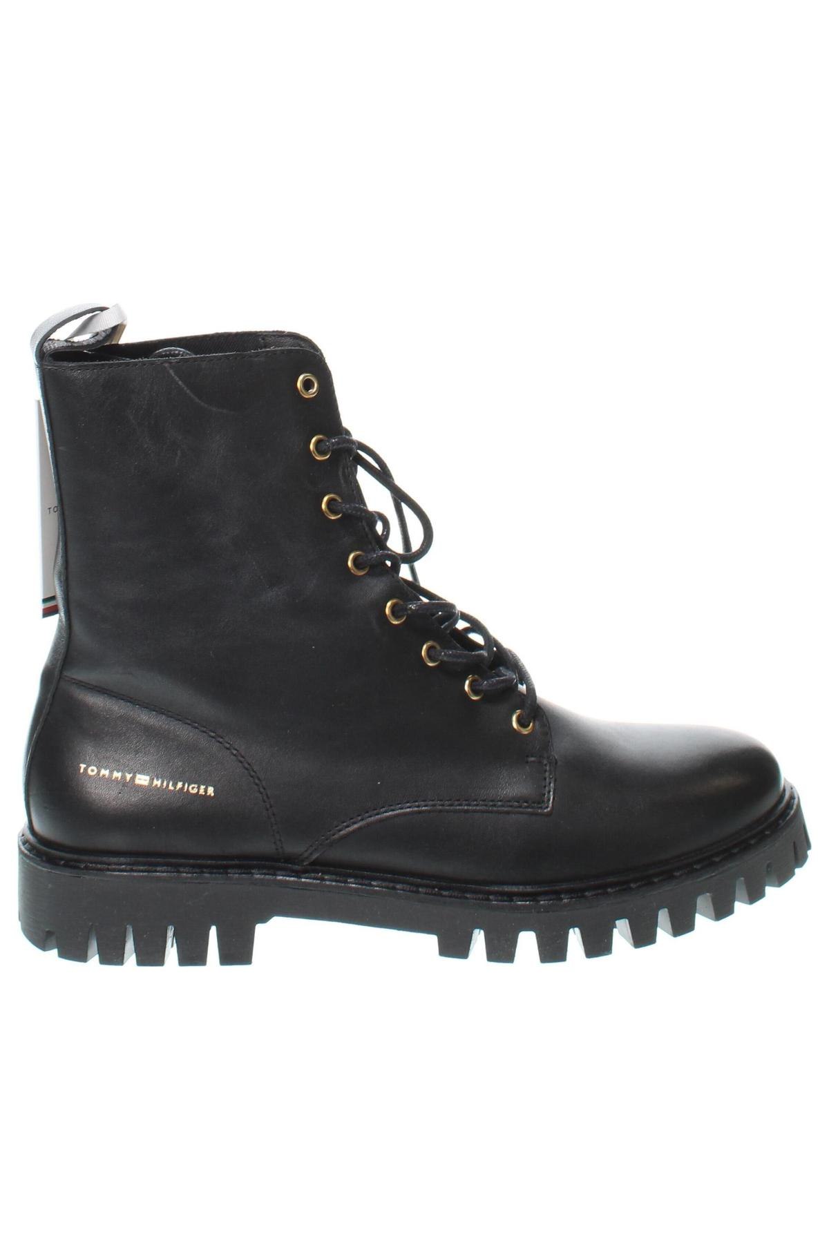 Botine de damă Tommy Hilfiger, Mărime 39, Culoare Negru, Preț 492,99 Lei