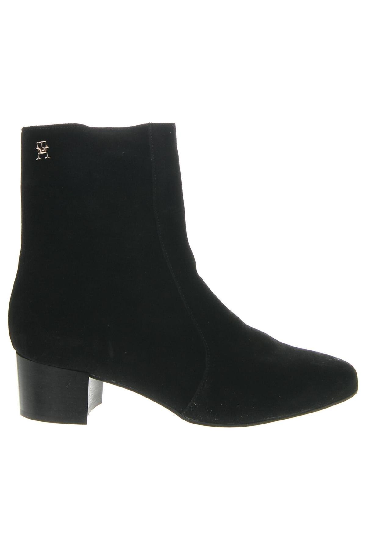 Botine de damă Tommy Hilfiger, Mărime 41, Culoare Negru, Preț 303,49 Lei