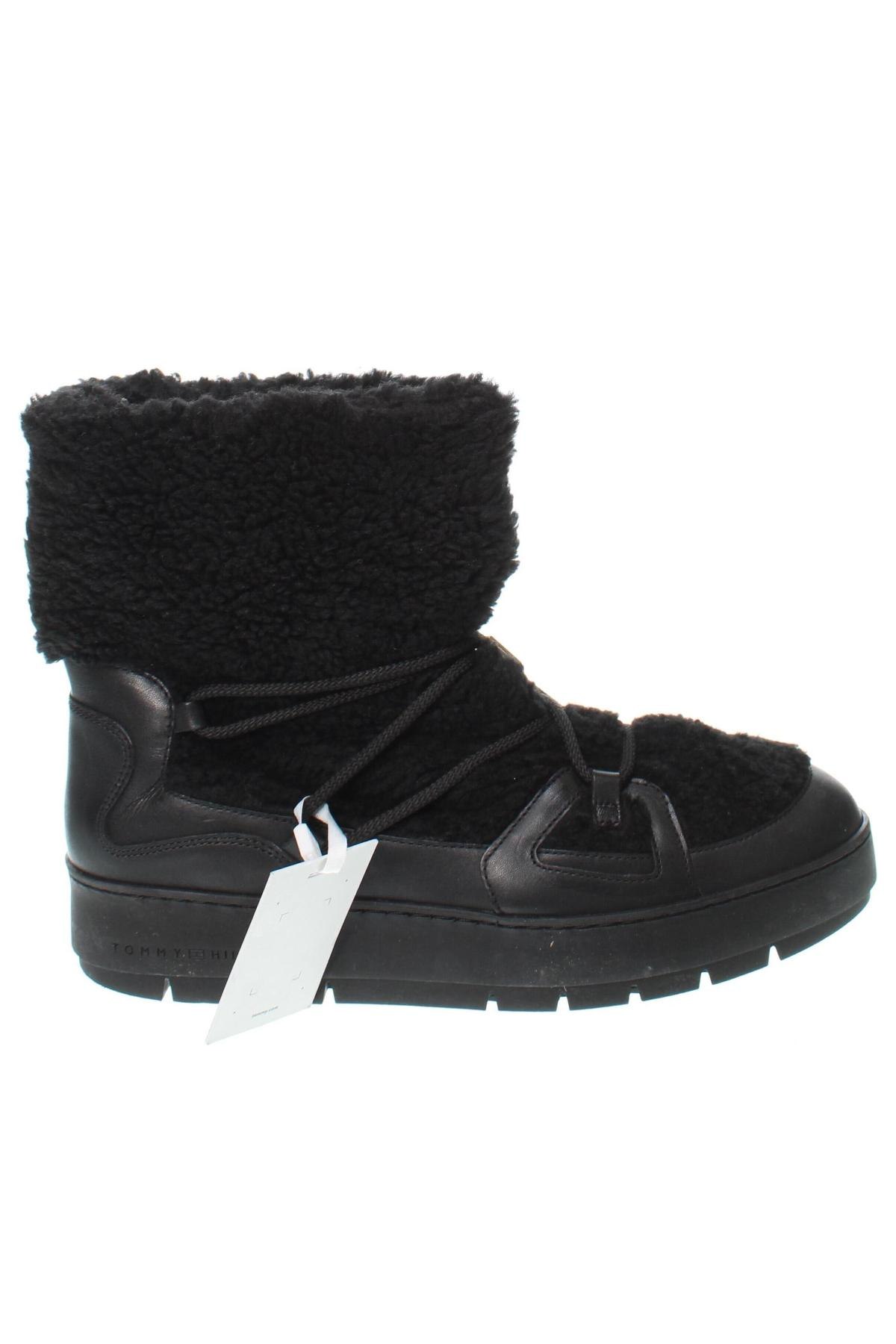 Botine de damă Tommy Hilfiger, Mărime 41, Culoare Negru, Preț 688,99 Lei