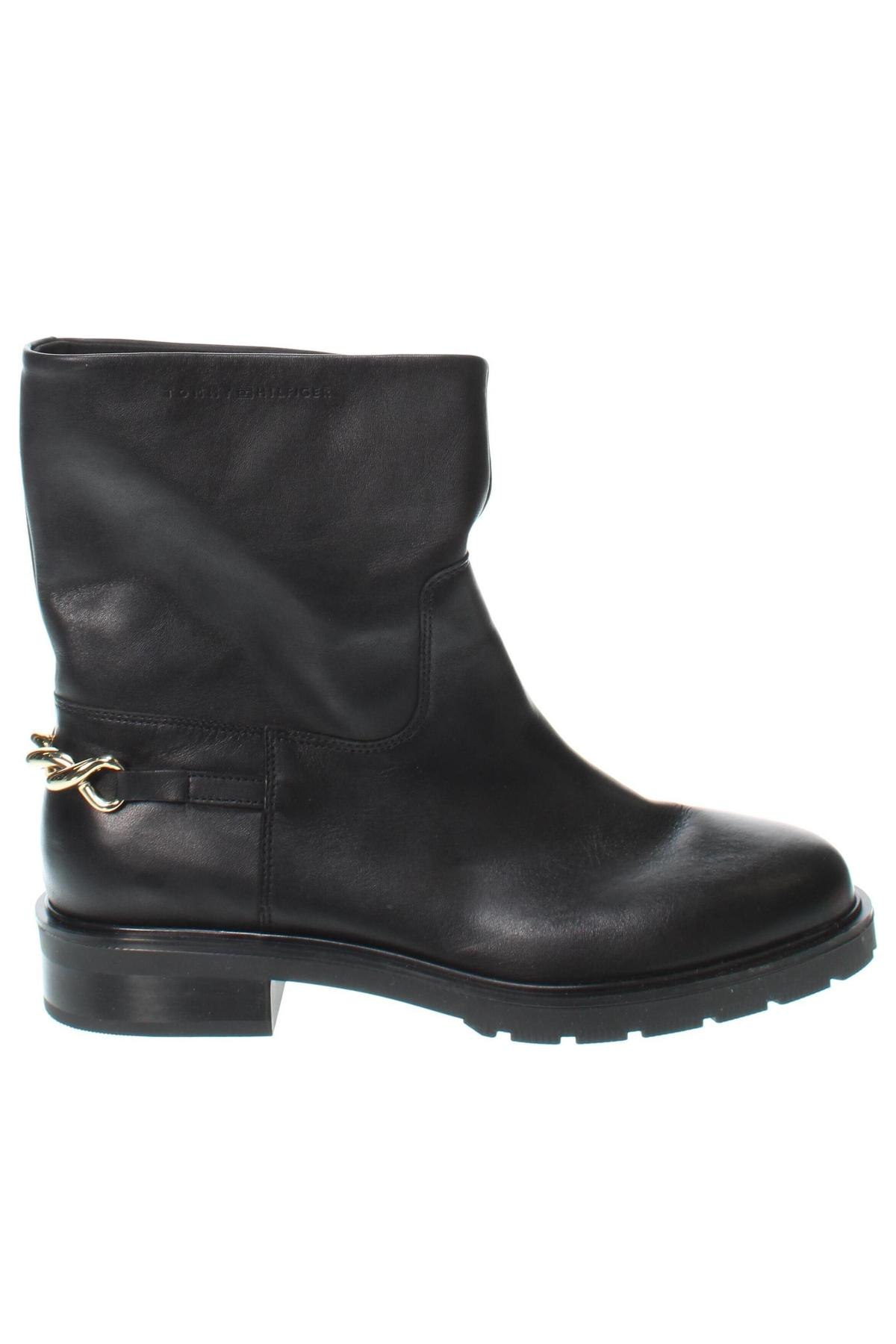 Botine de damă Tommy Hilfiger, Mărime 41, Culoare Negru, Preț 639,99 Lei