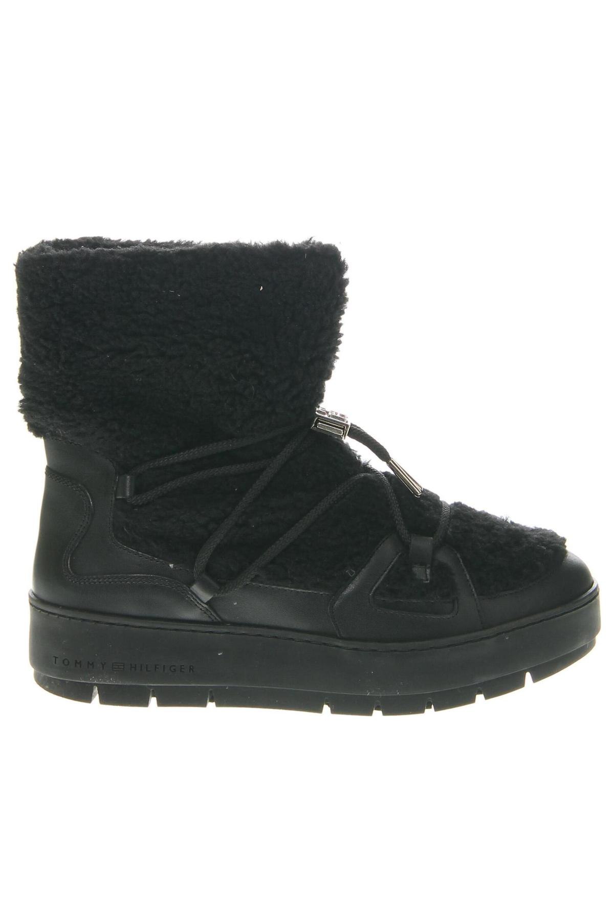 Botine de damă Tommy Hilfiger, Mărime 38, Culoare Negru, Preț 359,99 Lei