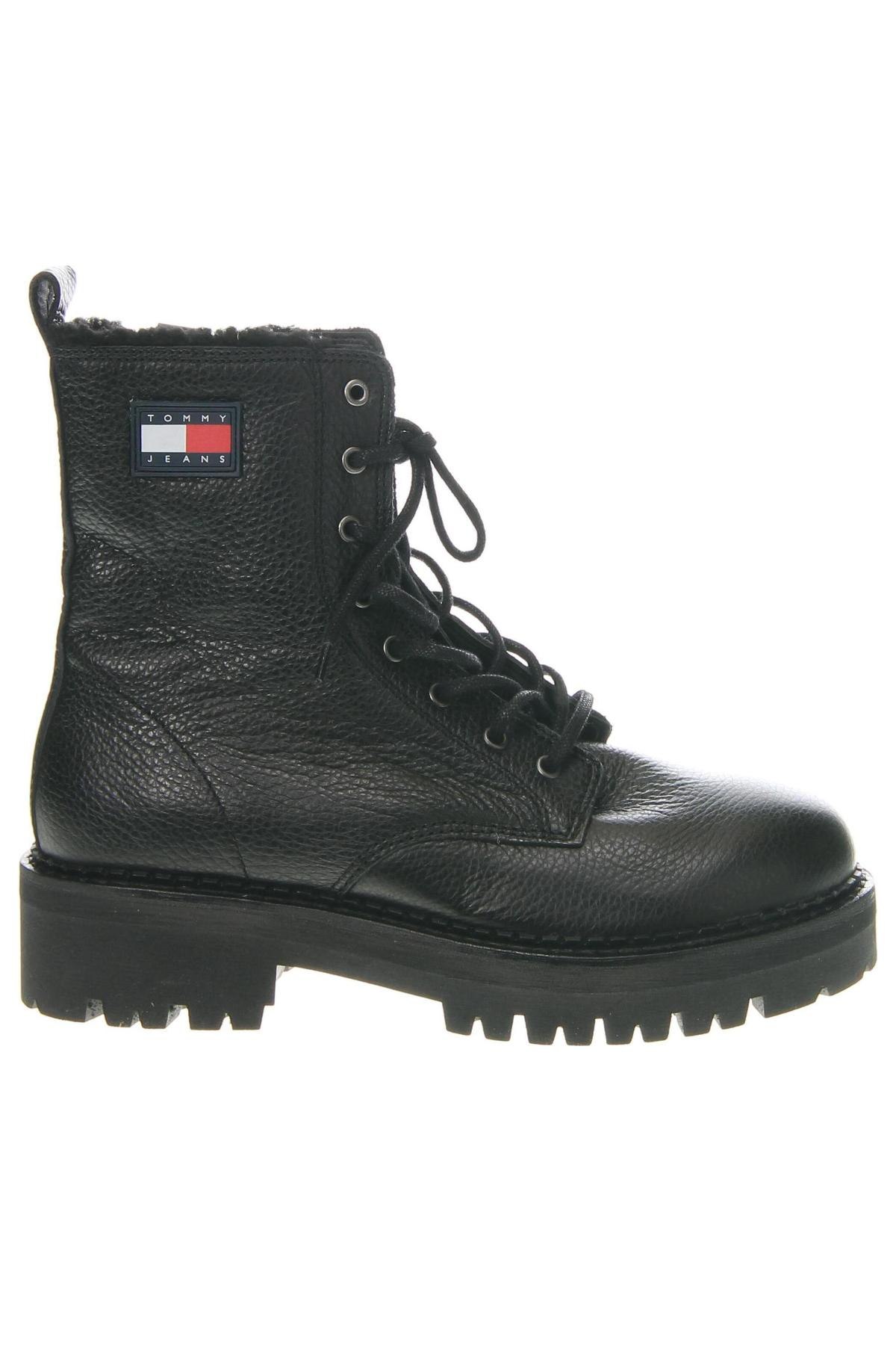 Botine de damă Tommy Jeans, Mărime 41, Culoare Negru, Preț 603,99 Lei