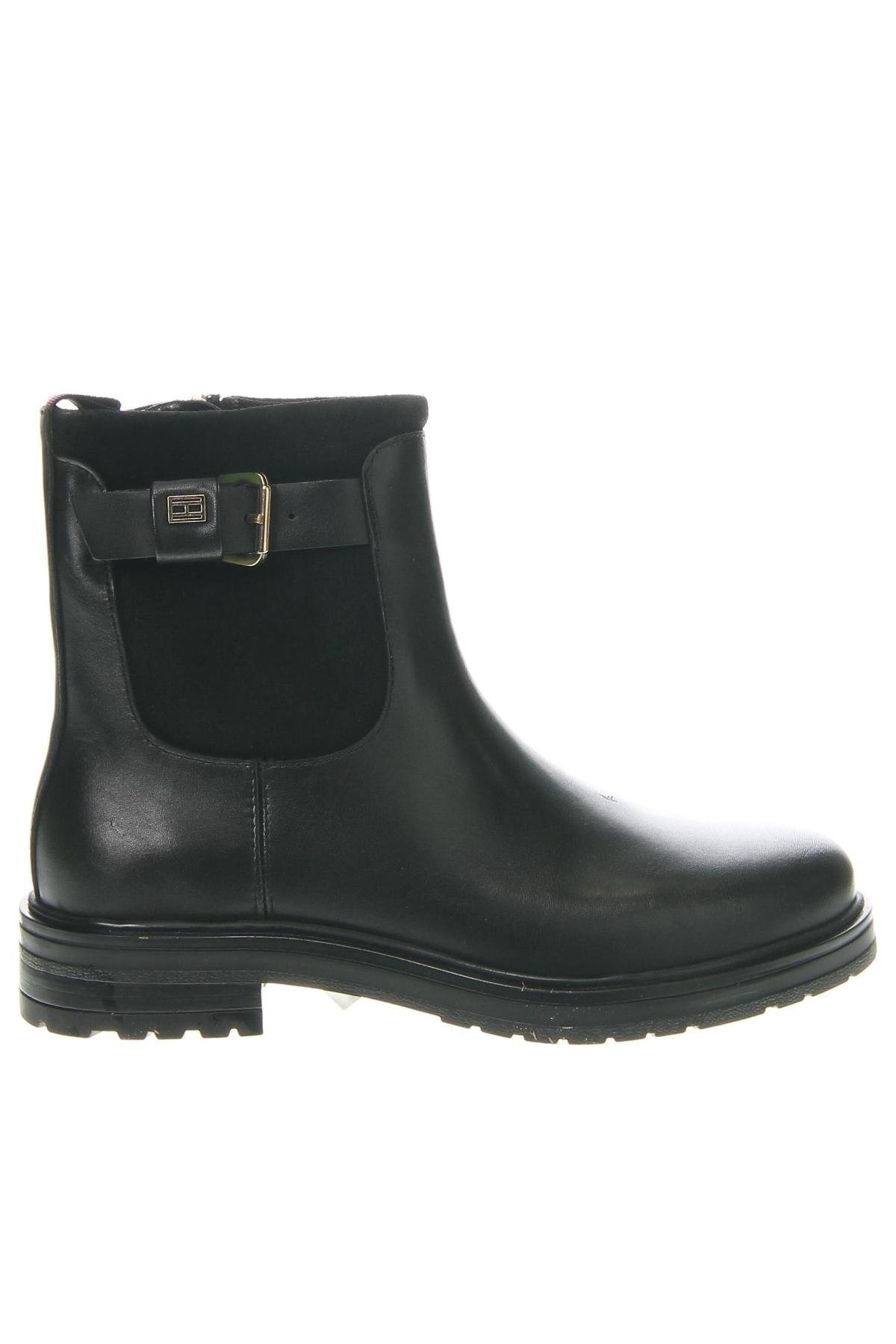 Botine de damă Tommy Hilfiger, Mărime 38, Culoare Negru, Preț 688,99 Lei