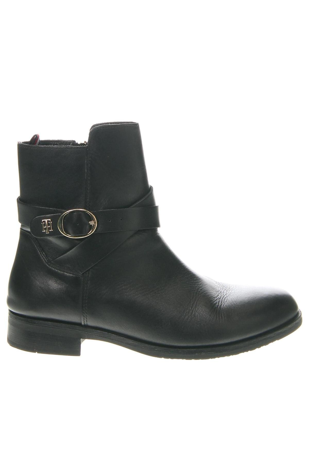 Botine de damă Tommy Hilfiger, Mărime 39, Culoare Negru, Preț 356,99 Lei