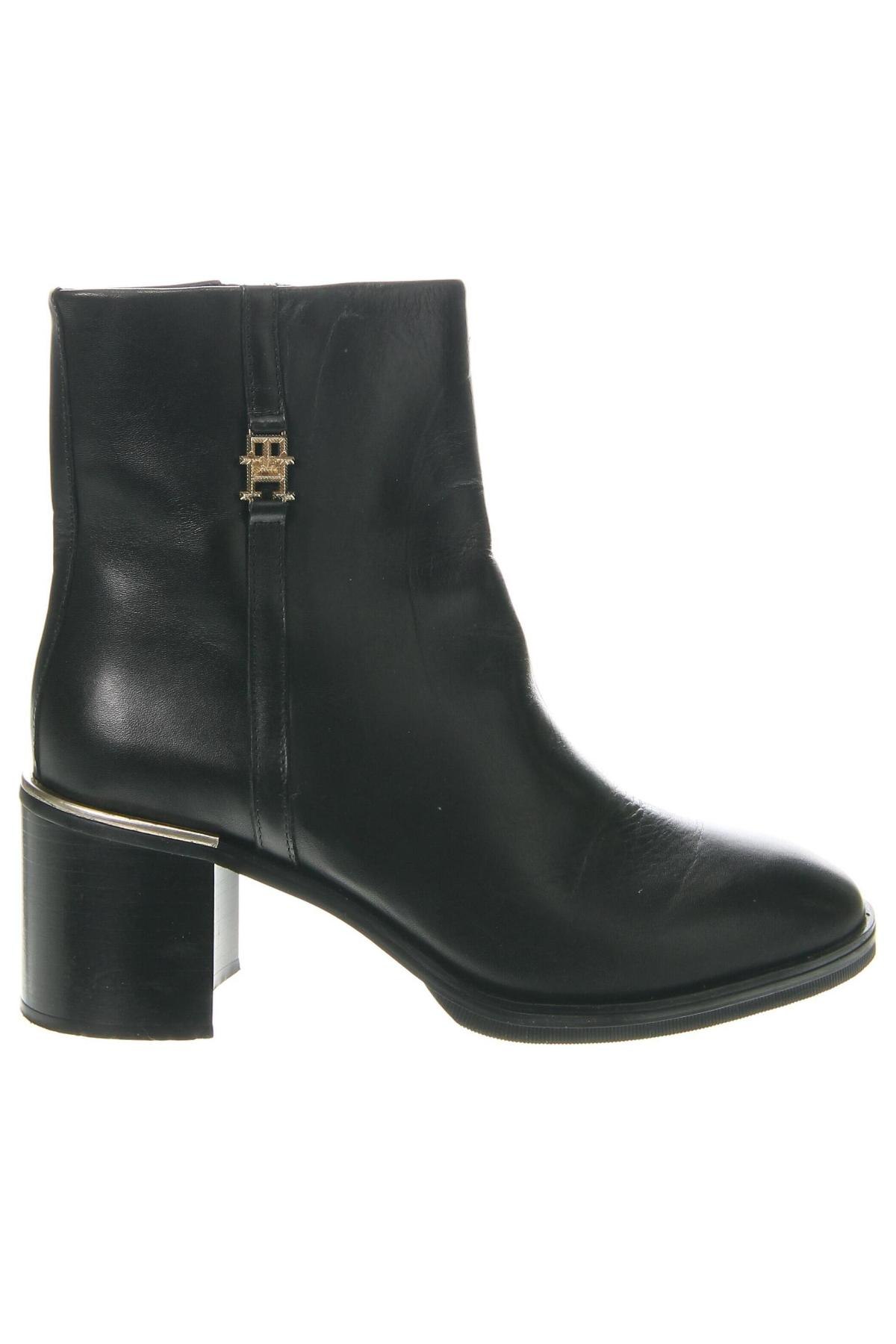 Botine de damă Tommy Hilfiger, Mărime 41, Culoare Negru, Preț 445,99 Lei