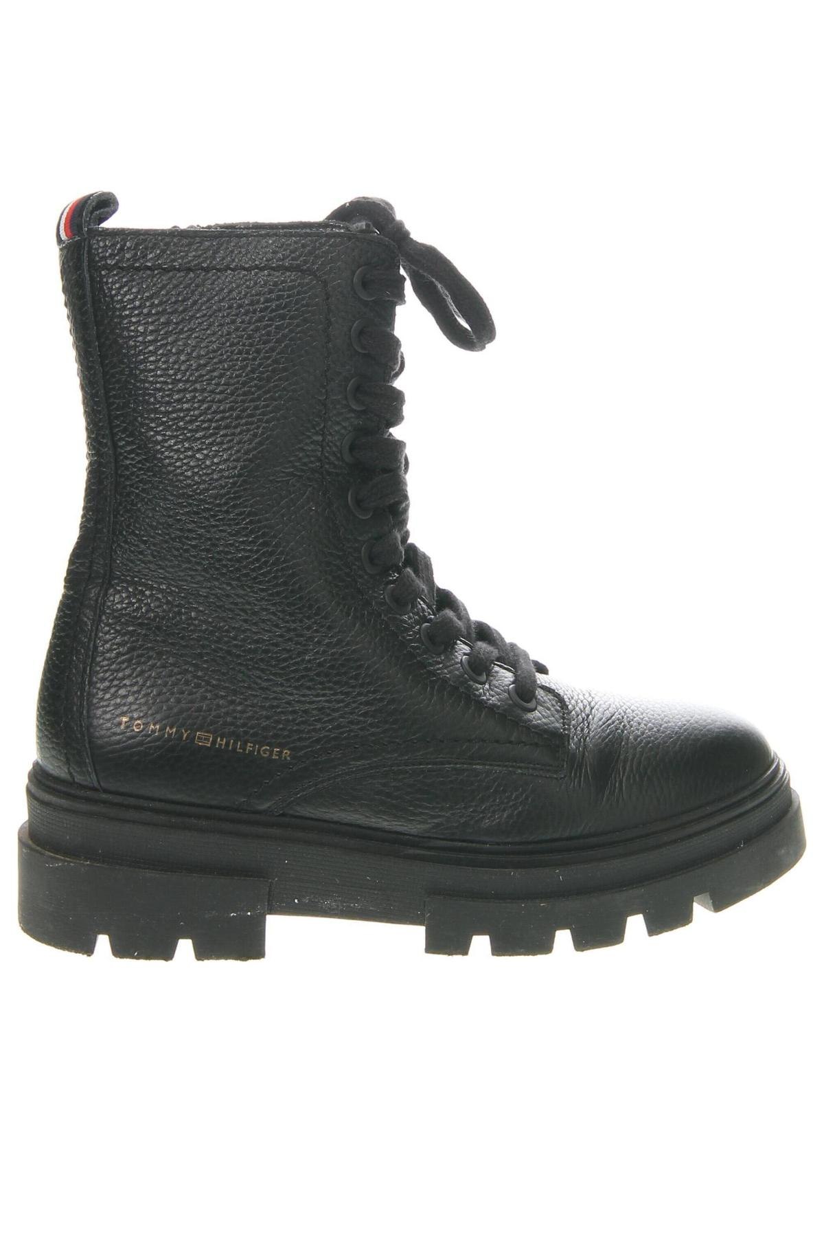 Botine de damă Tommy Hilfiger, Mărime 38, Culoare Negru, Preț 445,99 Lei