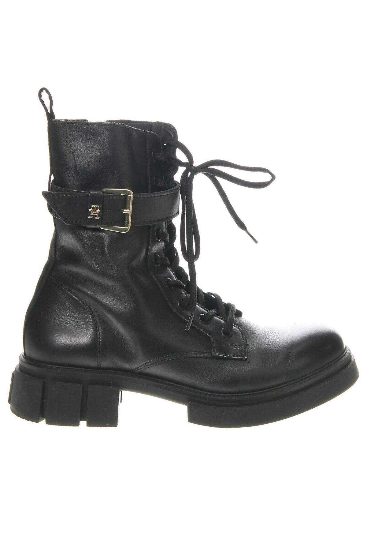 Botine de damă Tommy Hilfiger, Mărime 40, Culoare Negru, Preț 356,99 Lei