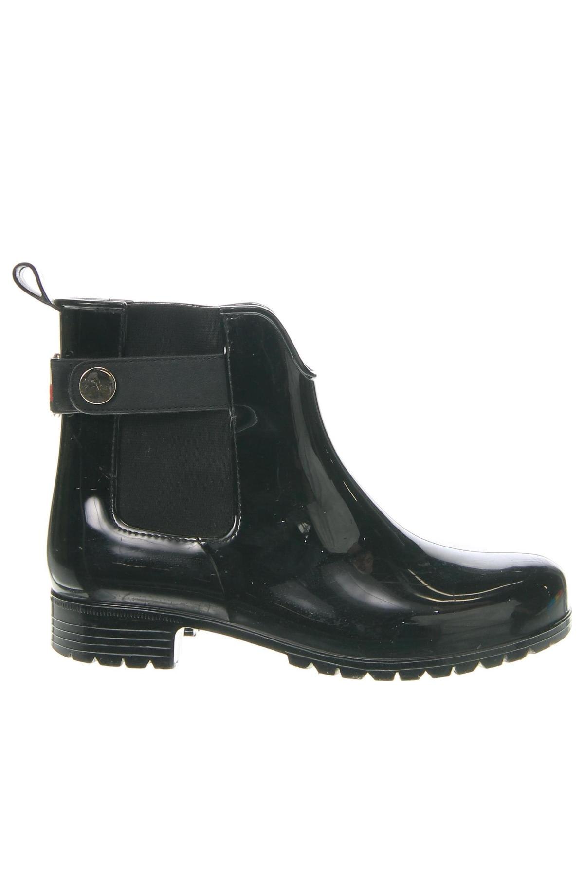 Botine de damă Tommy Hilfiger, Mărime 38, Culoare Negru, Preț 287,99 Lei