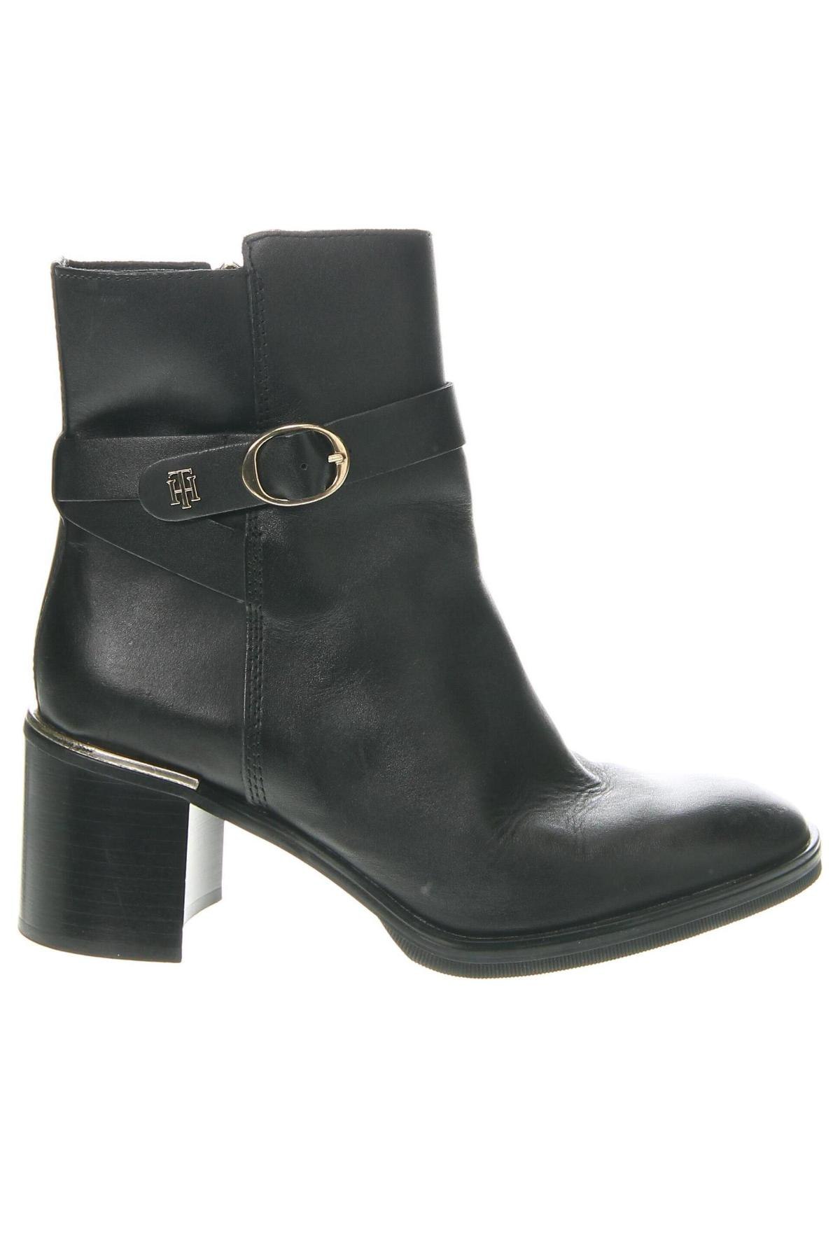 Botine de damă Tommy Hilfiger, Mărime 39, Culoare Negru, Preț 639,99 Lei