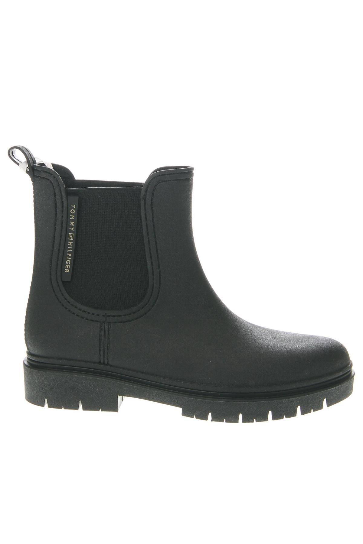 Botine de damă Tommy Hilfiger, Mărime 39, Culoare Negru, Preț 383,99 Lei