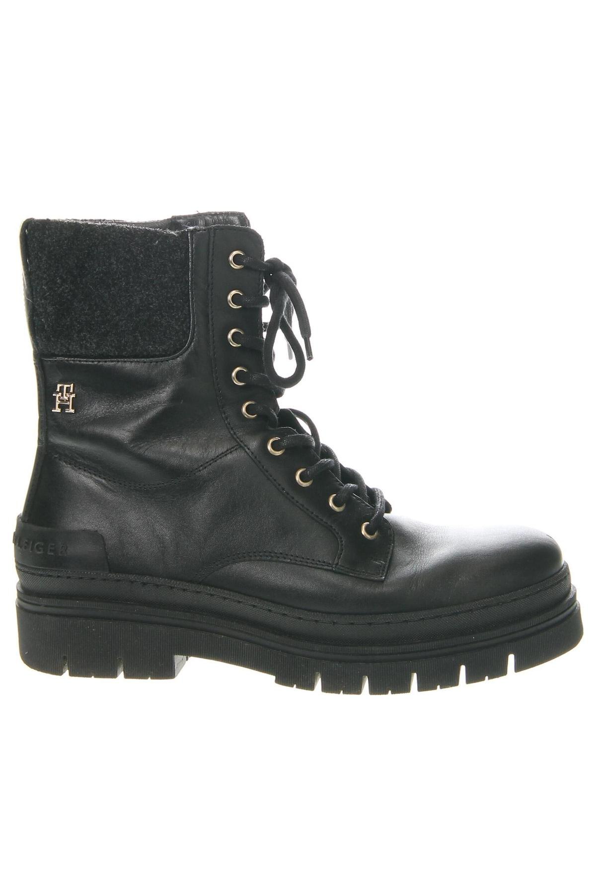 Botine de damă Tommy Hilfiger, Mărime 40, Culoare Negru, Preț 283,99 Lei