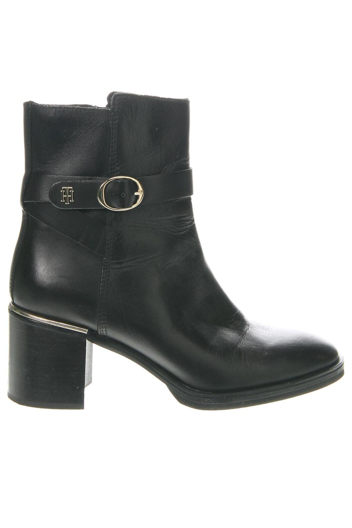 Botine de damă Tommy Hilfiger, Mărime 38, Culoare Negru, Preț 485,99 Lei